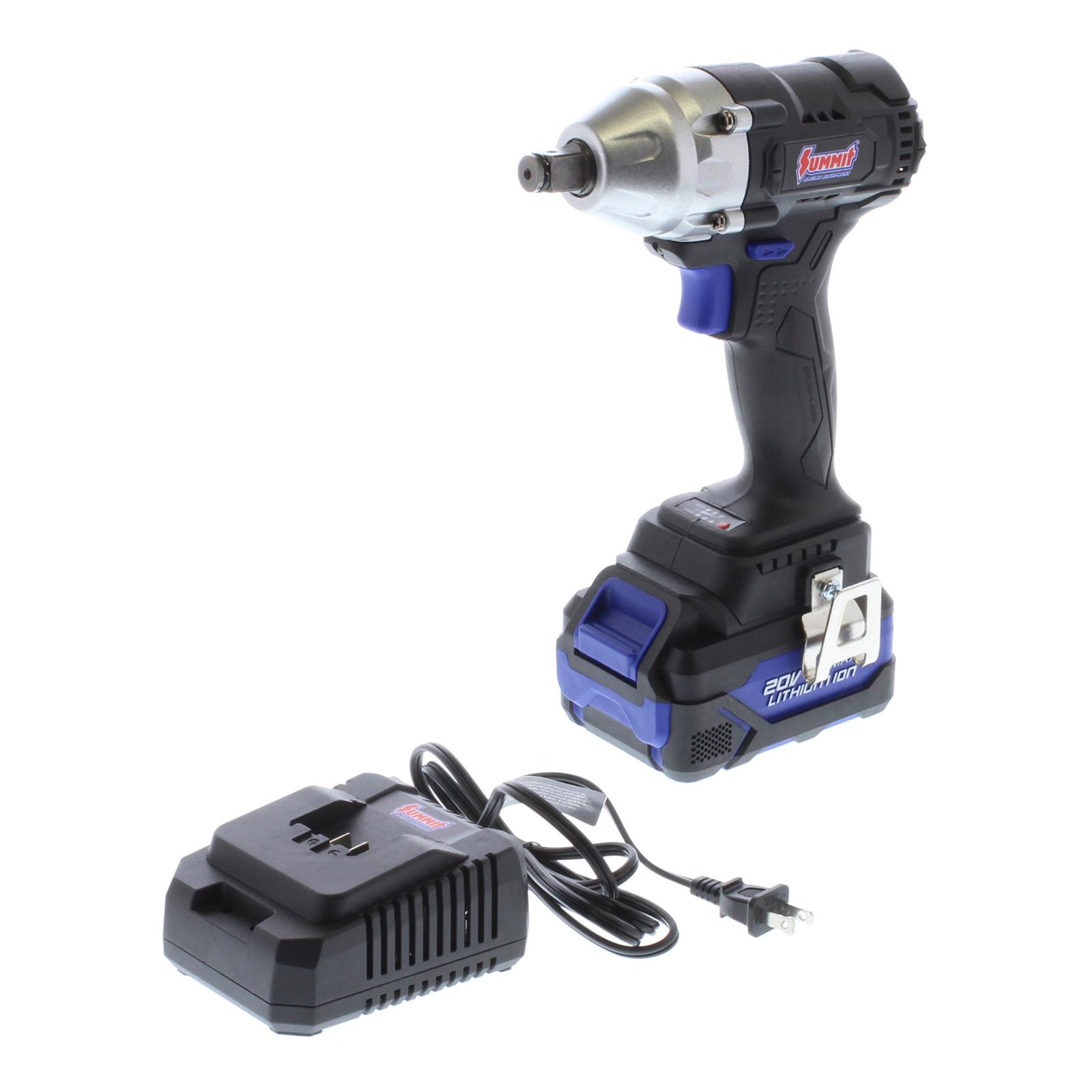 Summit Racing SUM-900581-TB4C Summit Racing™ 20V 1/2 in. Brushless