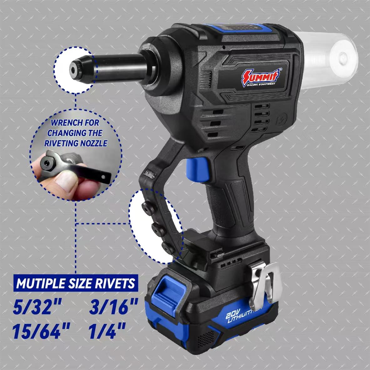 Summit Racing SUM-900589 Summit Racing™ 20V Rivet Guns | Summit Racing