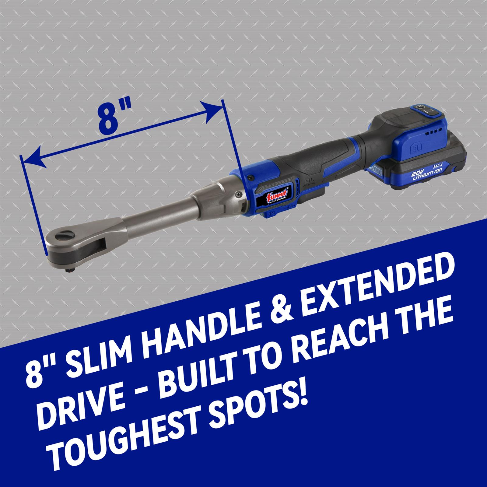 Summit Racing SUM-900593-L Summit Racing™ 20V 3/8 Long Neck Power