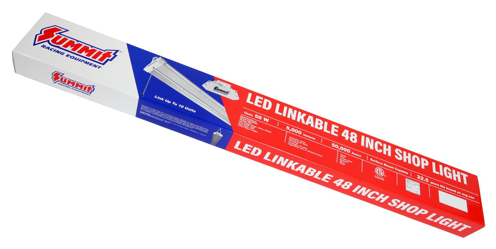 Summit Racing SUM-902000 Summit Racing™ 4 ft. LED Shop Lights | Summit ...