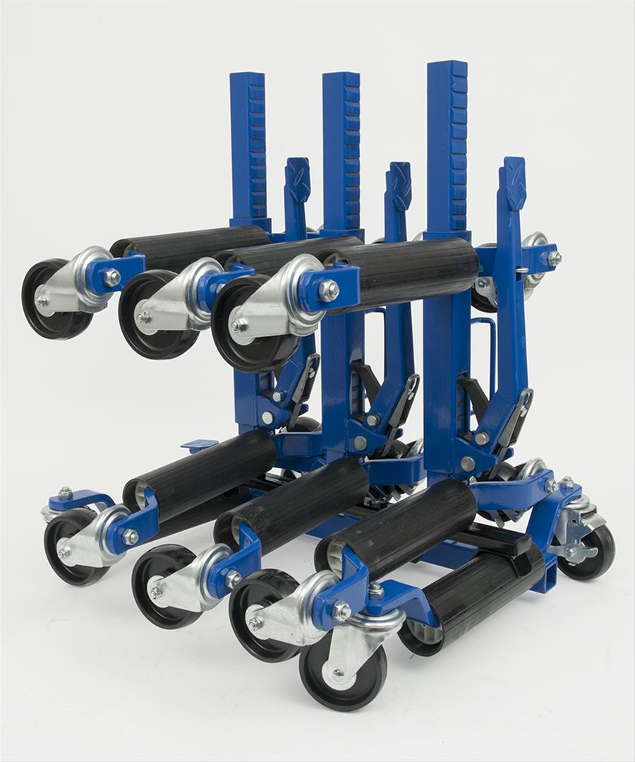 Summit Racing® Ratcheting Wheel Dollies SUM918045K5 Free Shipping on