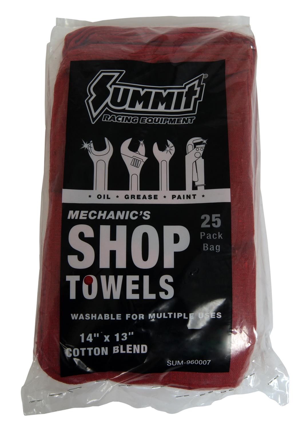 Summit Racing SUM-960007 Summit Racing™ Cotton Cloth Shop Towels ...