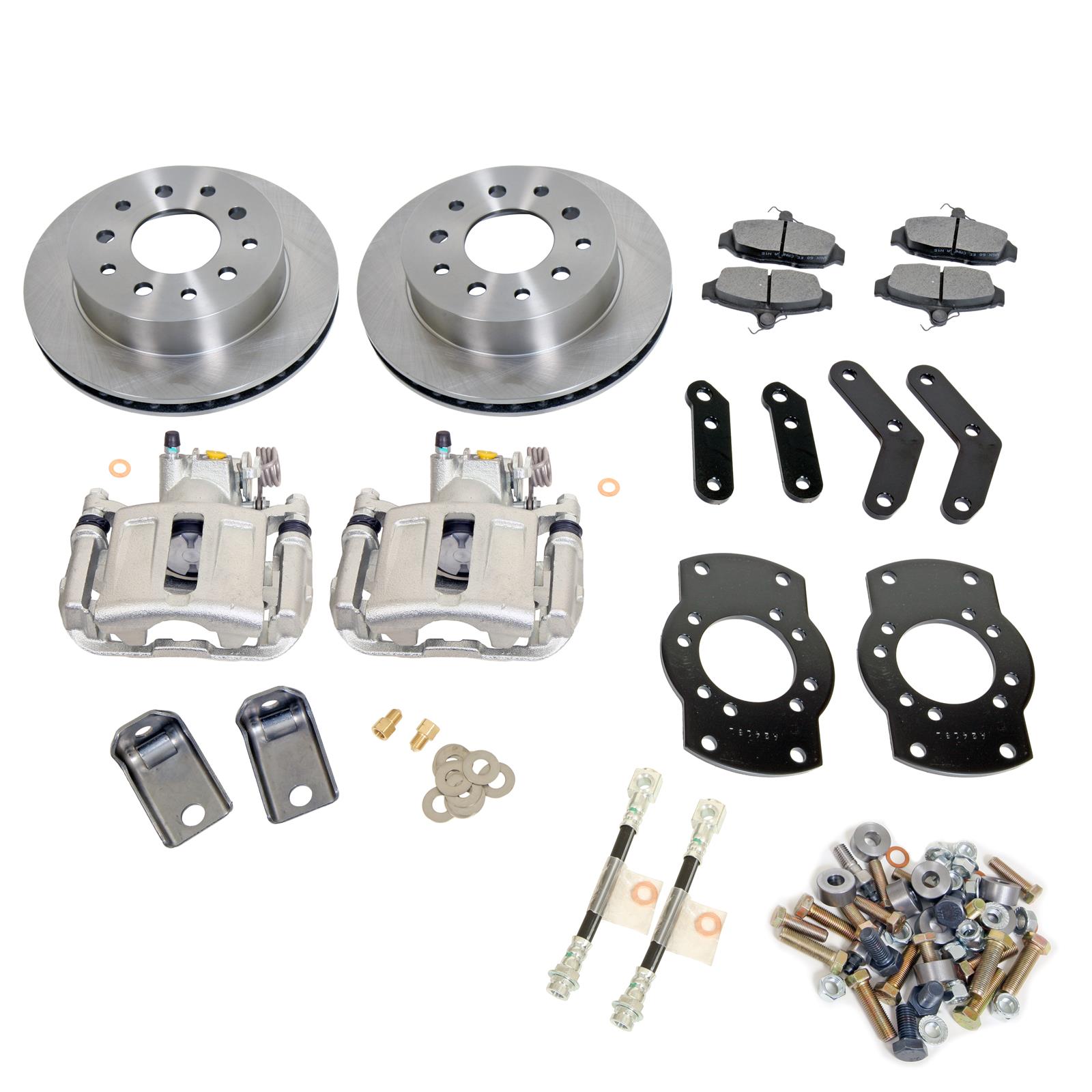 Summit Racing SUMBK1322X Summit Racing™ Rear DrumtoDisc Brake Conversion Kits Summit Racing