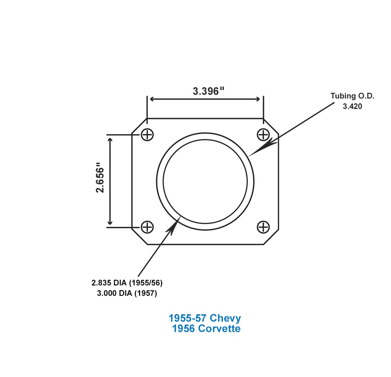 Summit Racing SUMBK1624ADS Summit Racing™ Rear DrumtoDisc Brake