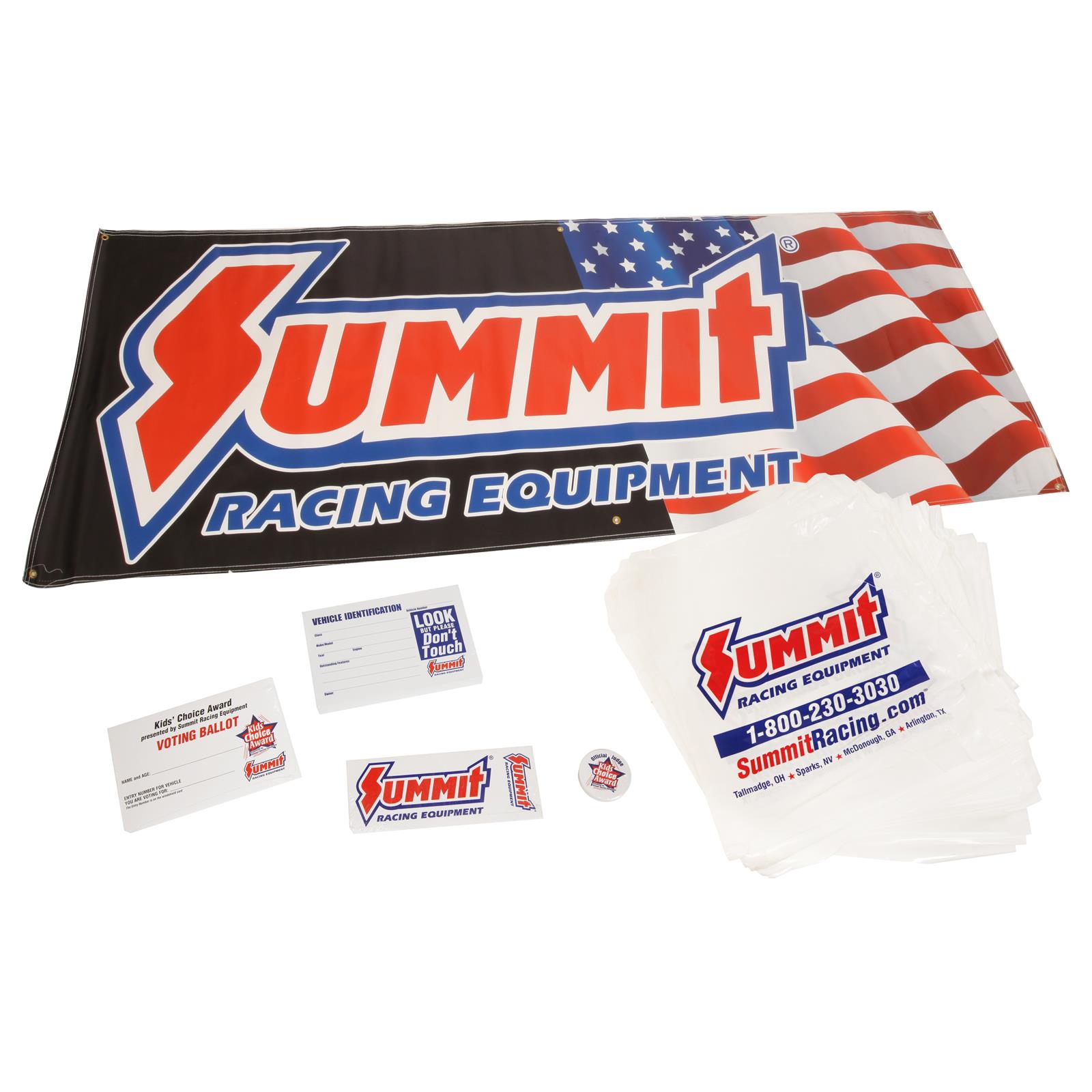 Summit Racing SUMCARSHOWKIT Summit Racing™ Car Show Kits Summit Racing
