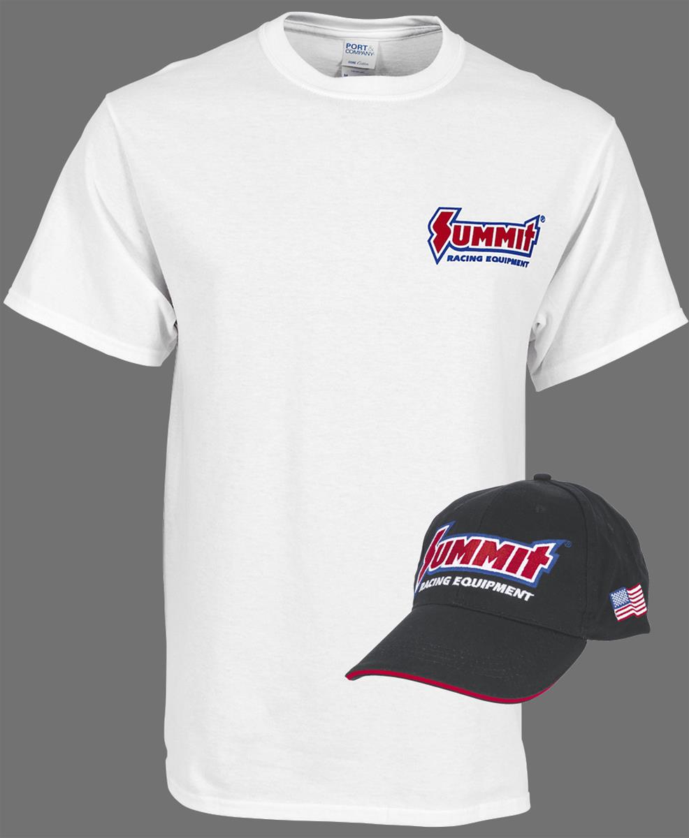 Summit Racing® T-Shirt and Hat Value Packs - Free Shipping ...