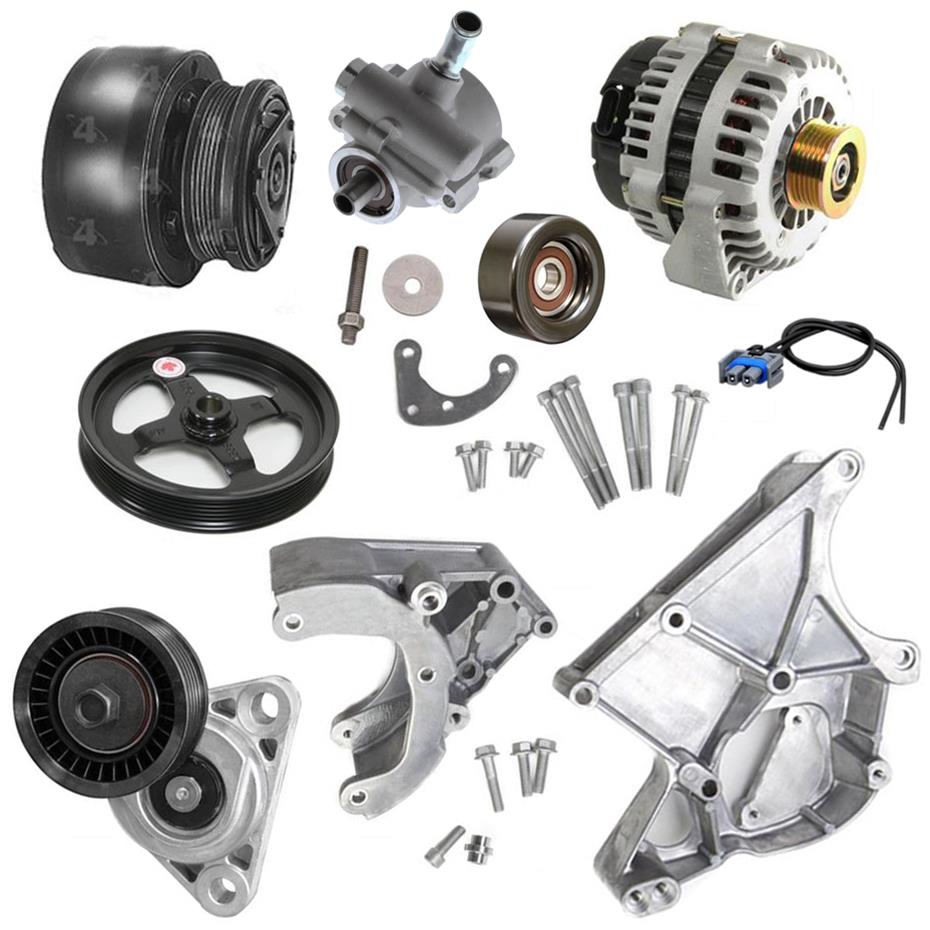 Summit Racing SUMCSUMLS104 Summit Racing™ LS Front Drive Serpentine Kits Summit Racing