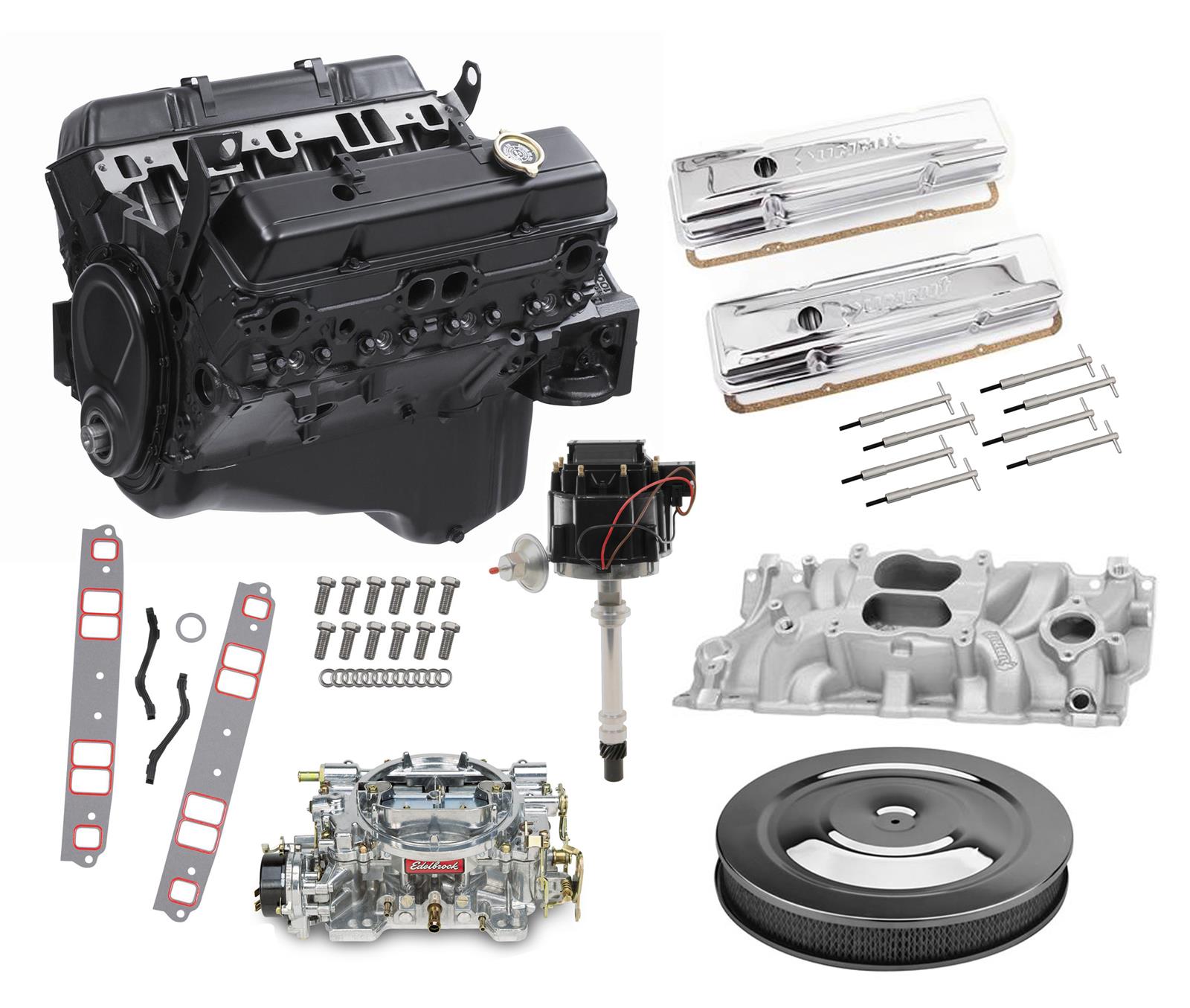 Summit Racing SUMCSUMNAL11 Summit Racing® 350 C.I.D. 195 HP Long Block