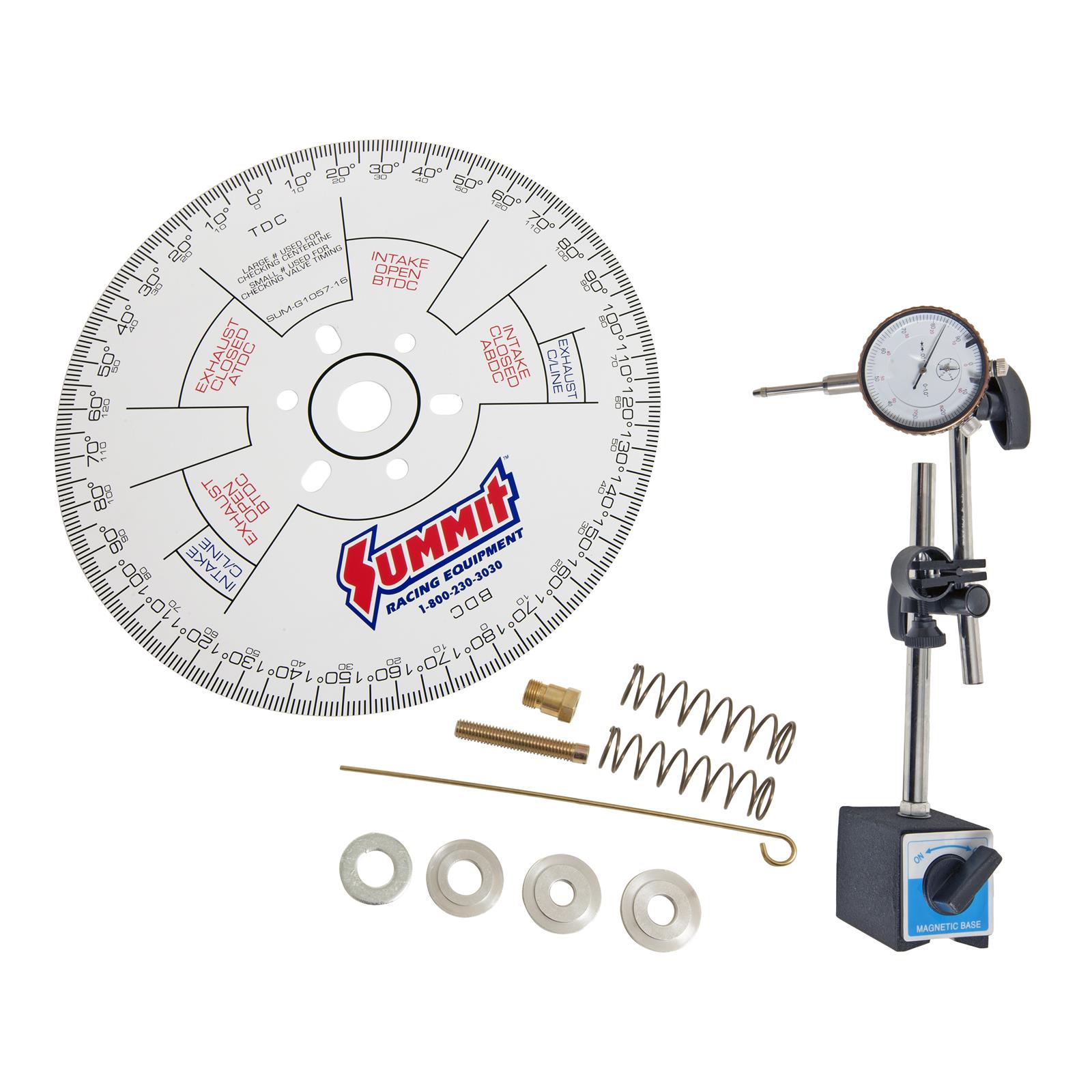 Summit Racing SUMG105616 Summit Racing™ Cam Degreeing Kits Summit Racing