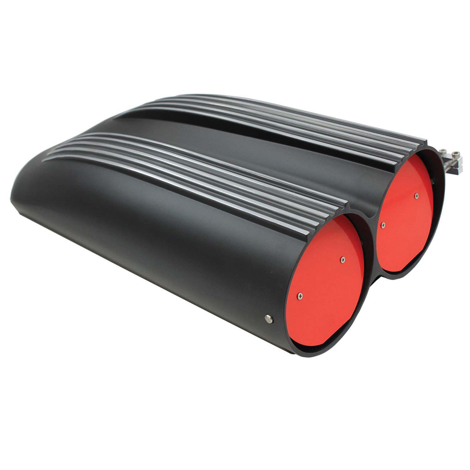 Summit Racing SUMG31021B Summit Racing™ Double Barrel Hood Scoops