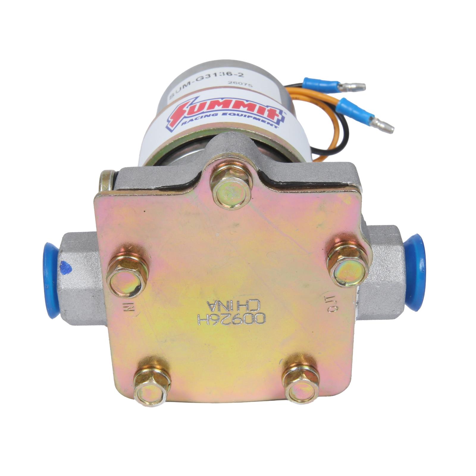 Summit Racing SUM-G3136-2 Summit Racing™ Fuel Pump and Regulator