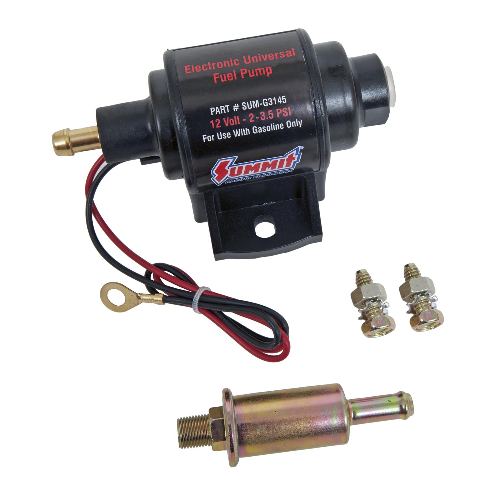 Summit Racing Sum G3145 Summit Racing™ Universal Electric Fuel Pumps