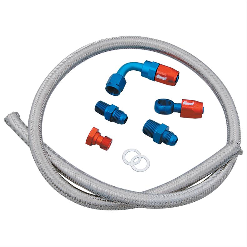 Summit Racing SUMG3154 Summit Racing™ Aftermarket Pump to Carburetor Fuel Line Kits Summit Racing