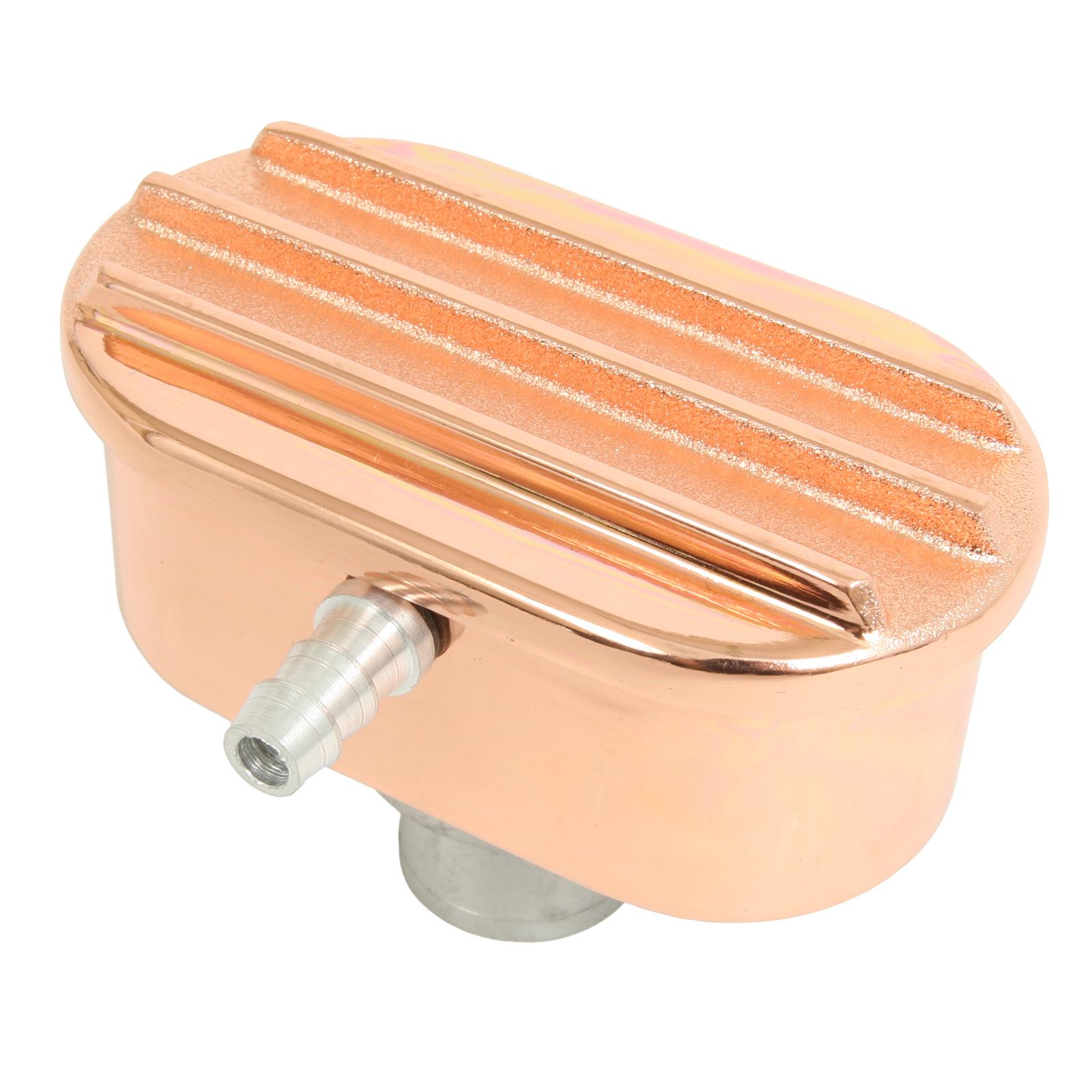 Summit Racing SUMG3390CPR Summit Racing™ Finned Aluminum Valve Cover