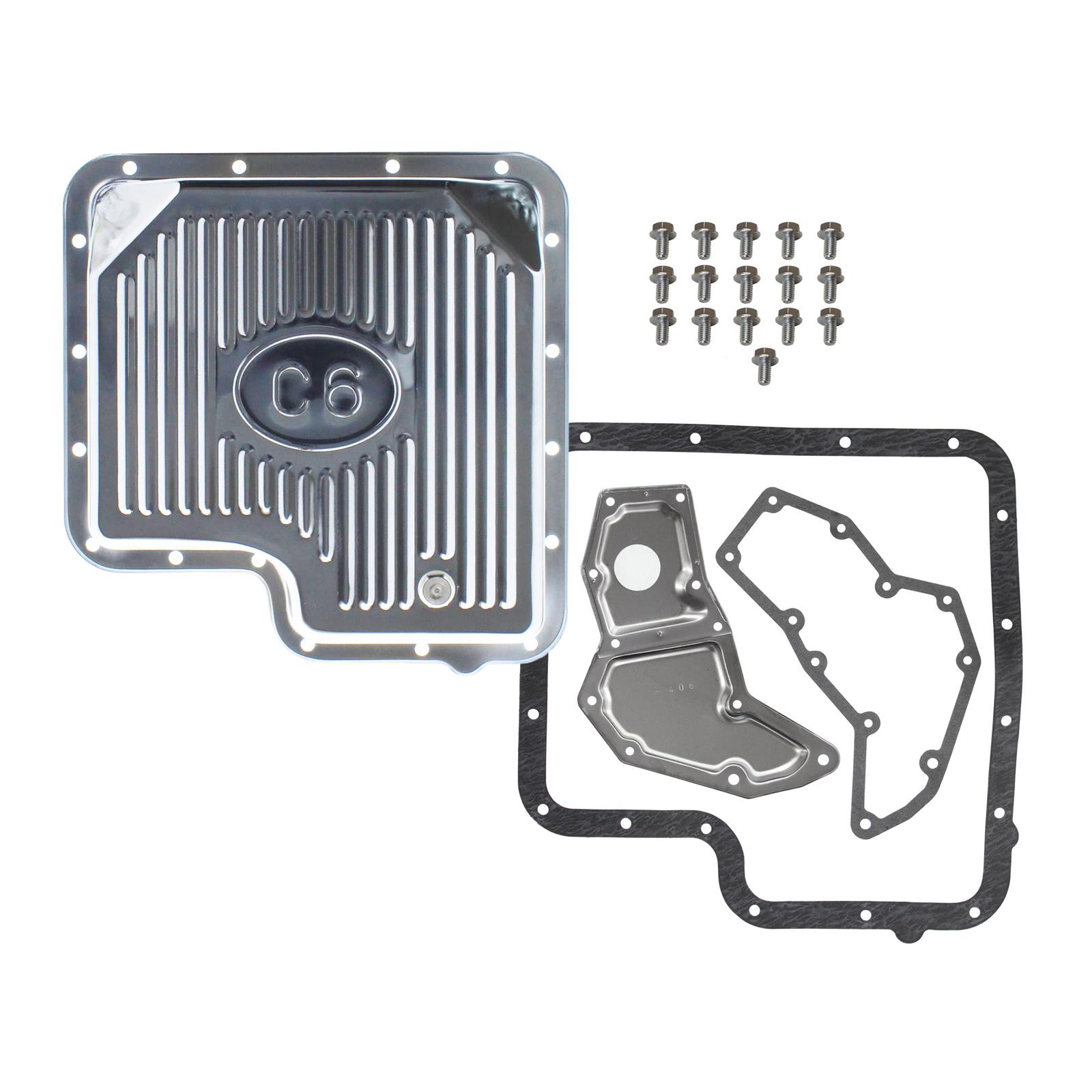 Summit Racing SUM-G389574-SET Summit Racing™ Transmission Pans