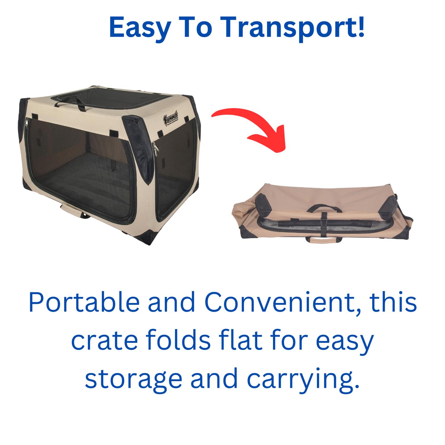 Summit Racing SUMP01070 Summit Racing™ Dog Travel Crates Summit Racing