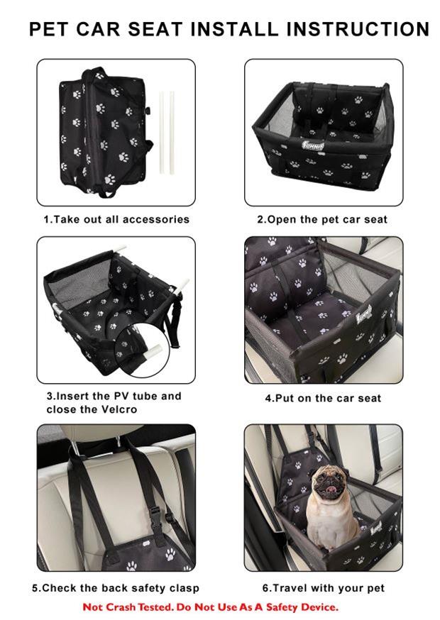 Summit Racing SUM-P01075 Summit Racing Equipment® Pet Car Seats