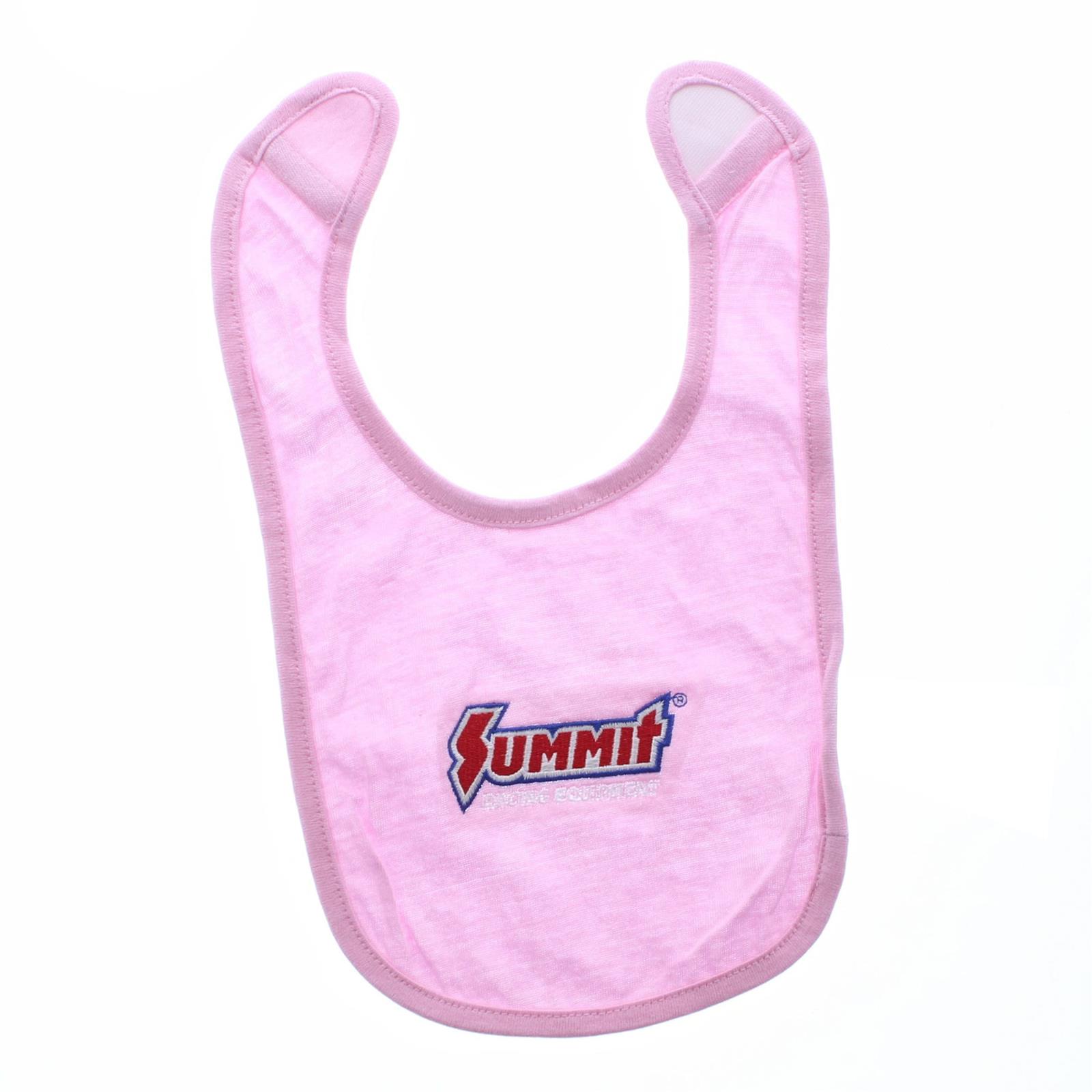 Summit Racing SUM P81225 PINK Summit Racing Baby Bibs Summit Racing summit-racing-sum-p81225-pink-summit-racing-baby-bibs-summit-racing