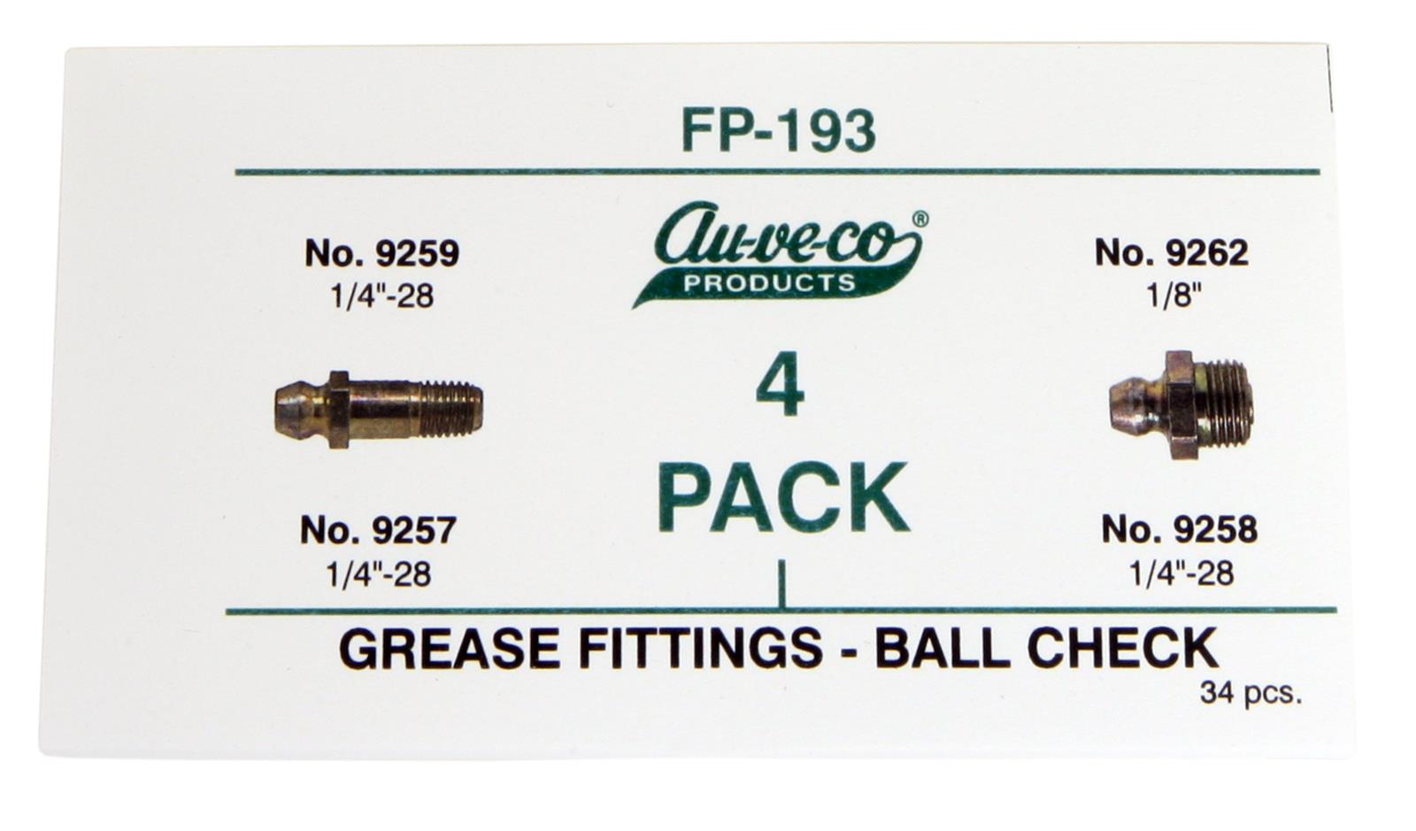Summit Racing SUMRP10044 Summit Racing™ Grease Fittings Summit Racing