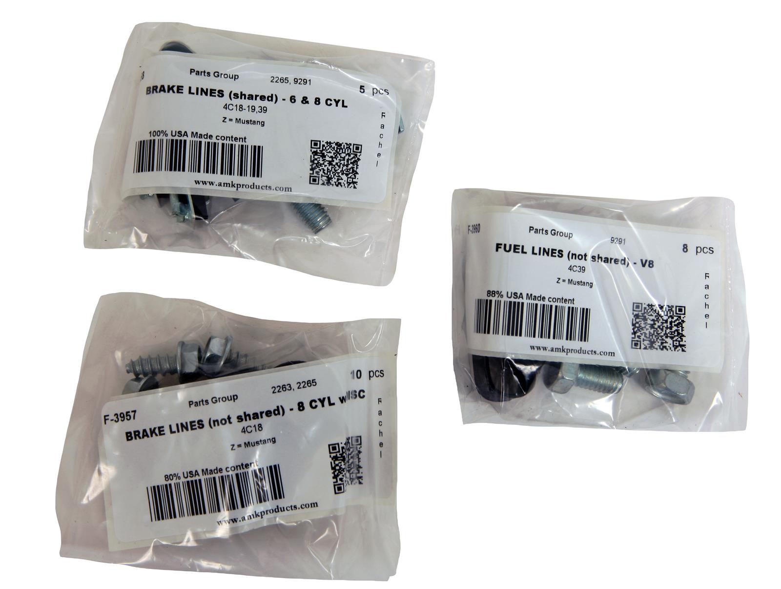 Summit Racing SUM-RP24418 Summit Racing™ Restoration Hose Clip