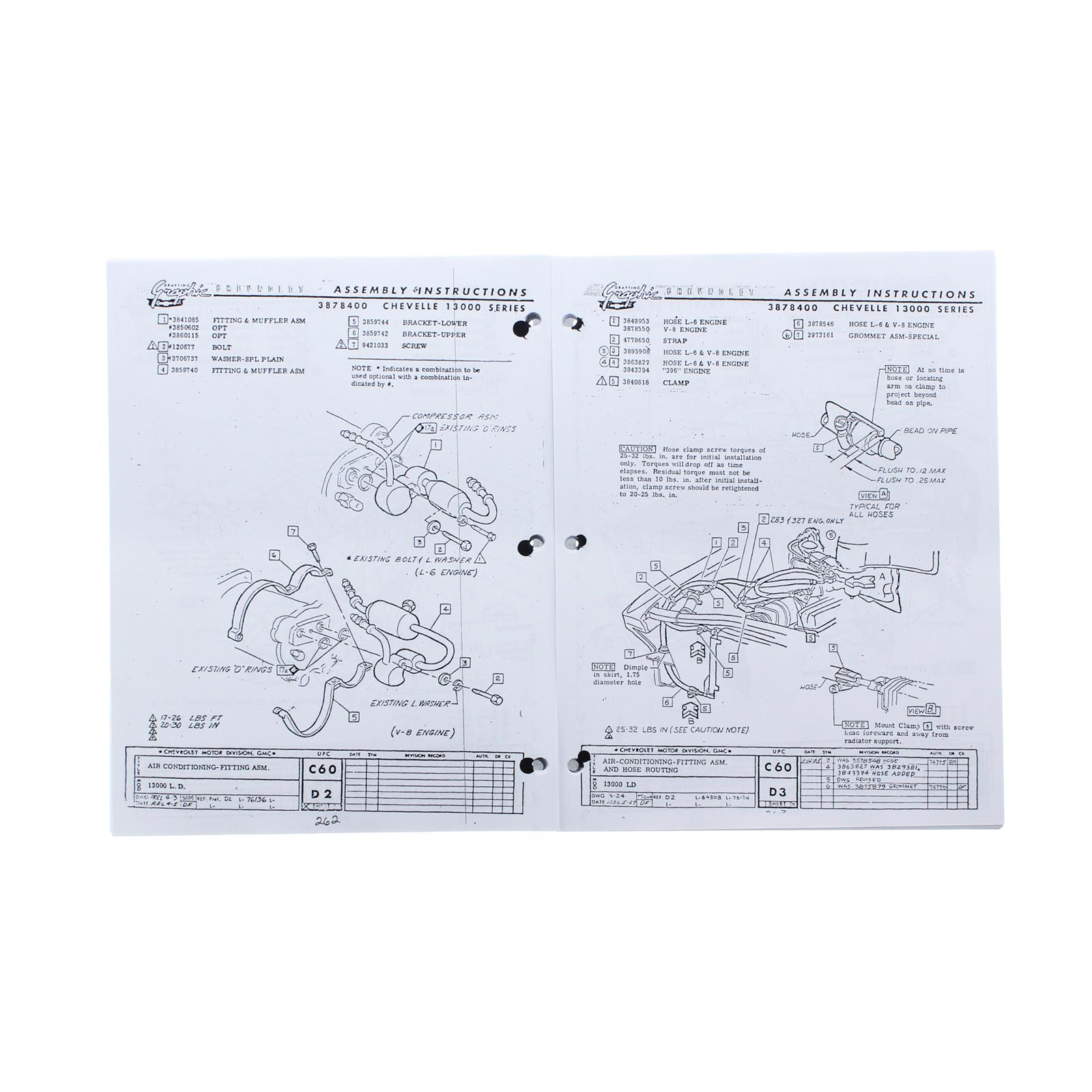 Summit Racing SUM-RP24489 Summit Racing™ Factory Assembly Manuals