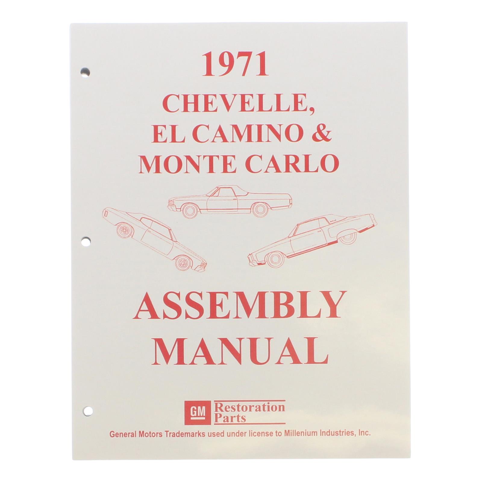 Summit Racing SUM-RP24494 Summit Racing™ Factory Assembly Manuals
