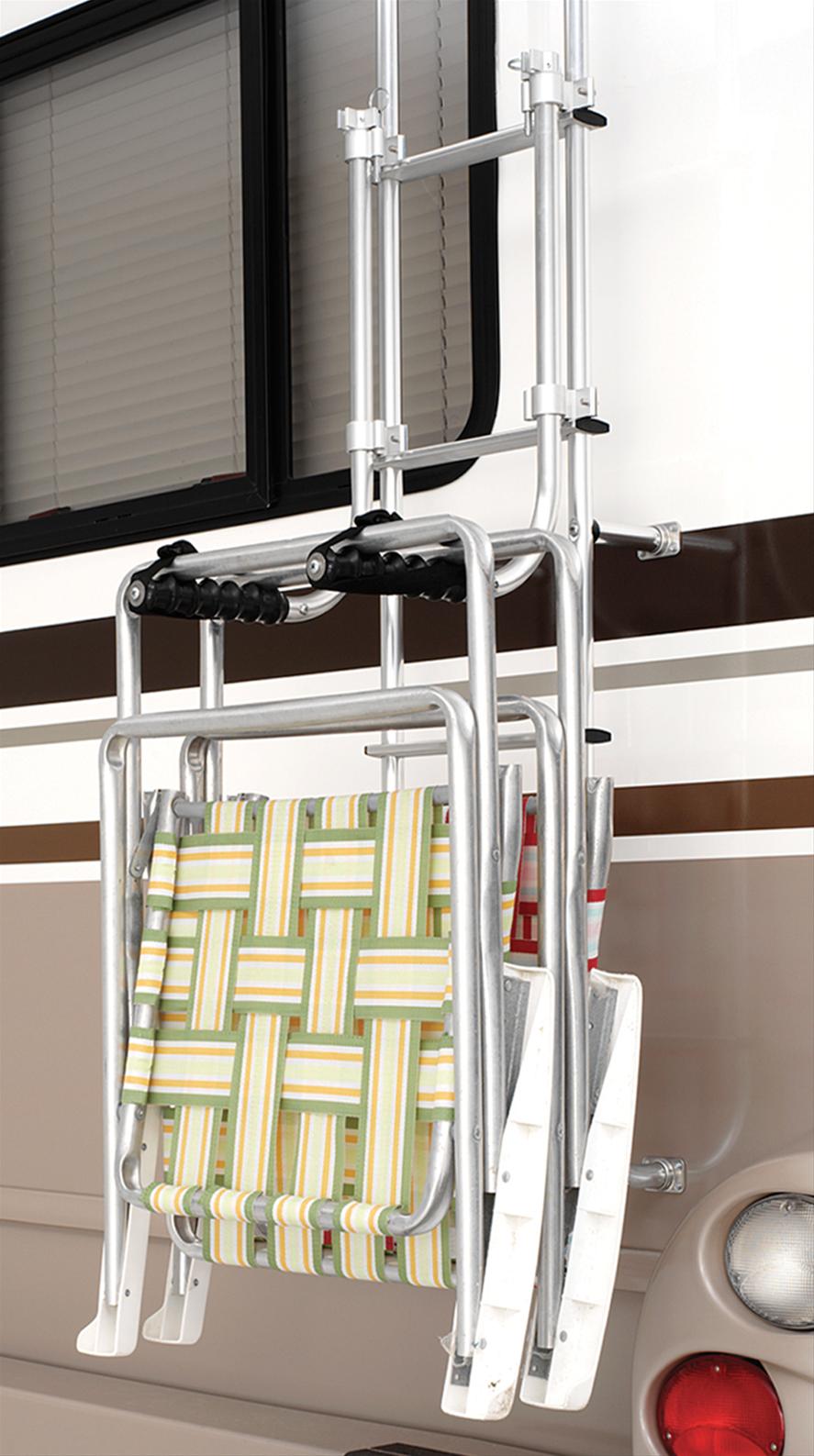 Diy rv ladder chair rack sale