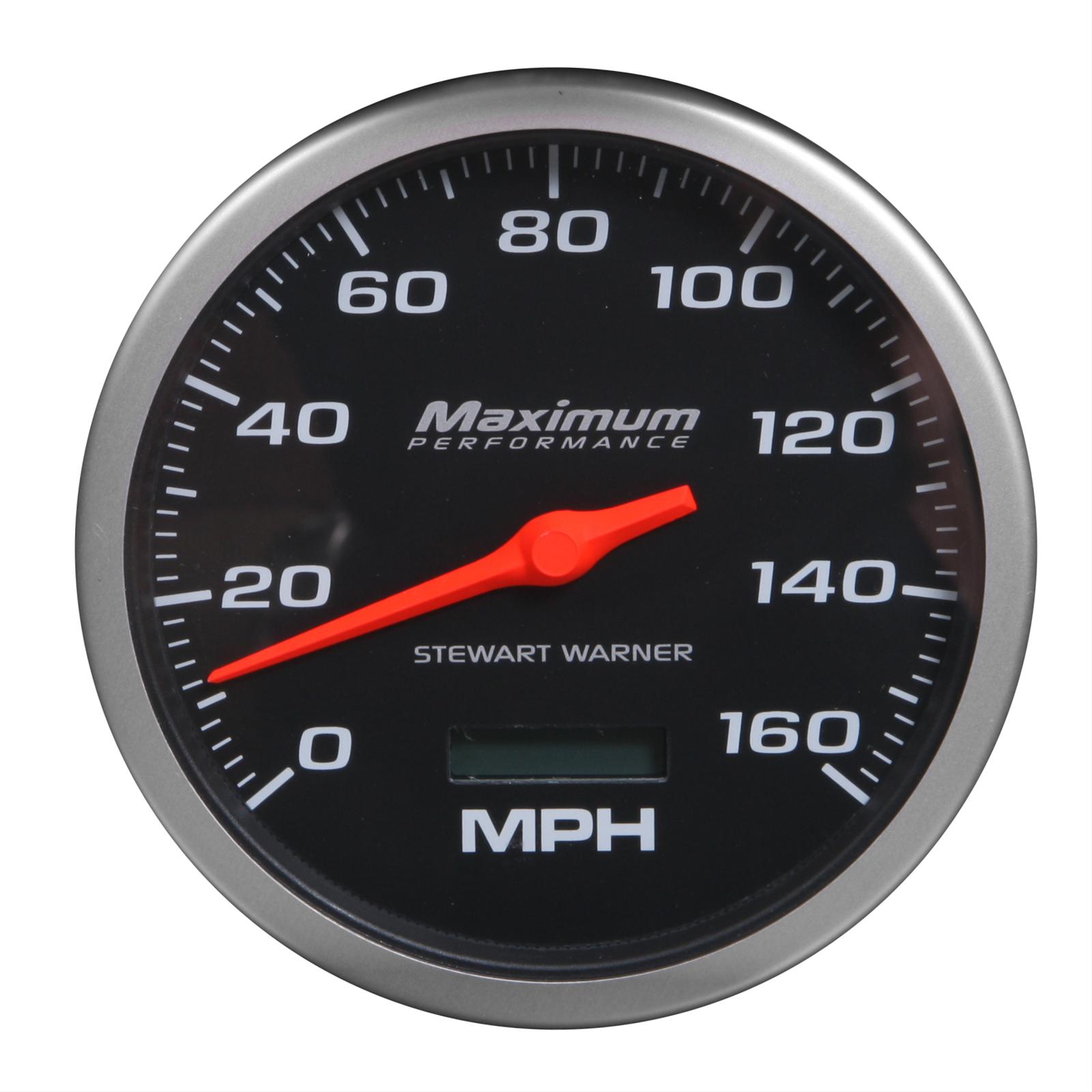 Stewart Warner Maximum Performance Series Speedometers 214709 Free