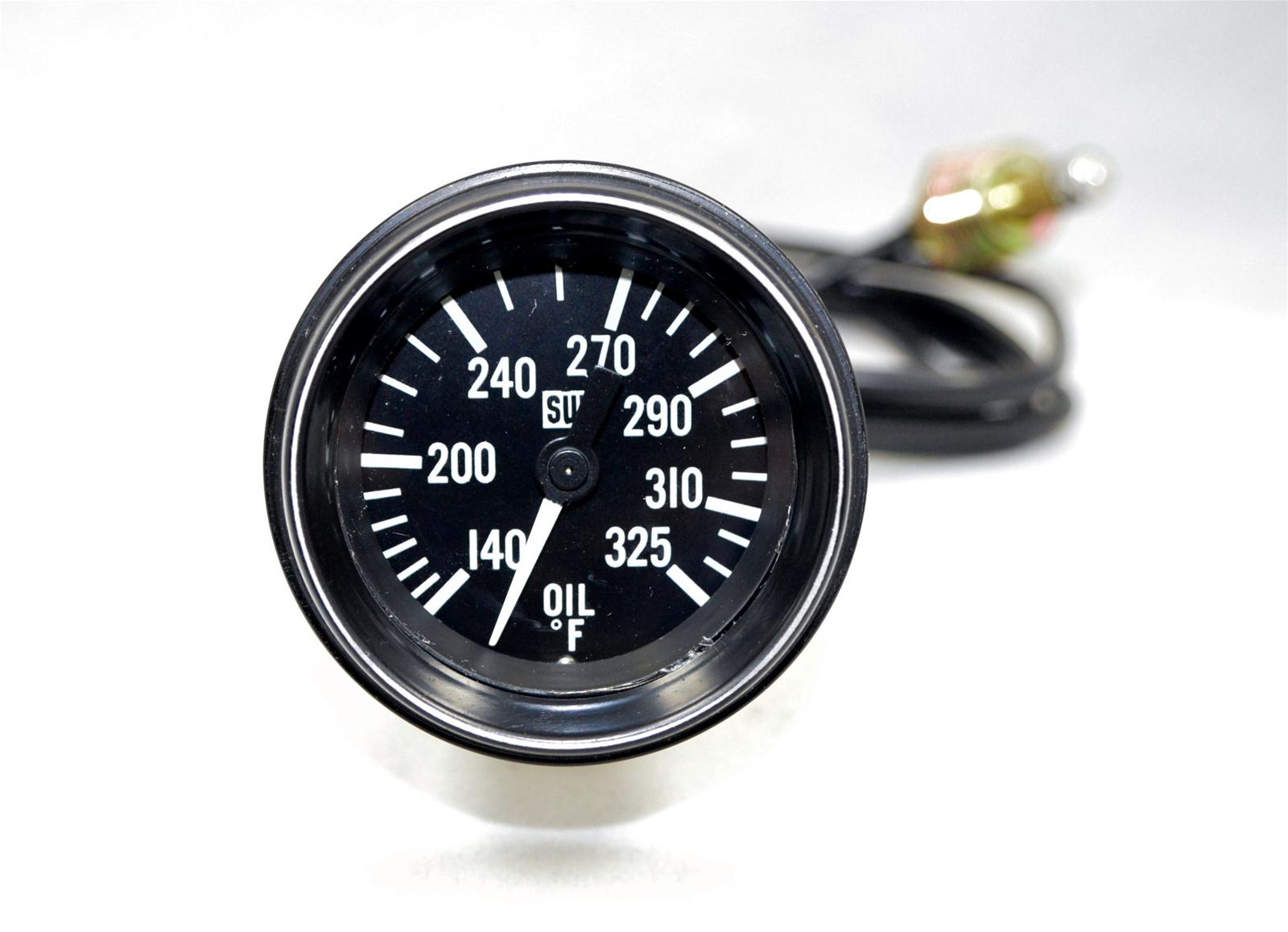 Stewart Warner 284C144 Stewart Warner HeavyDuty Series Analog Gauges Summit Racing