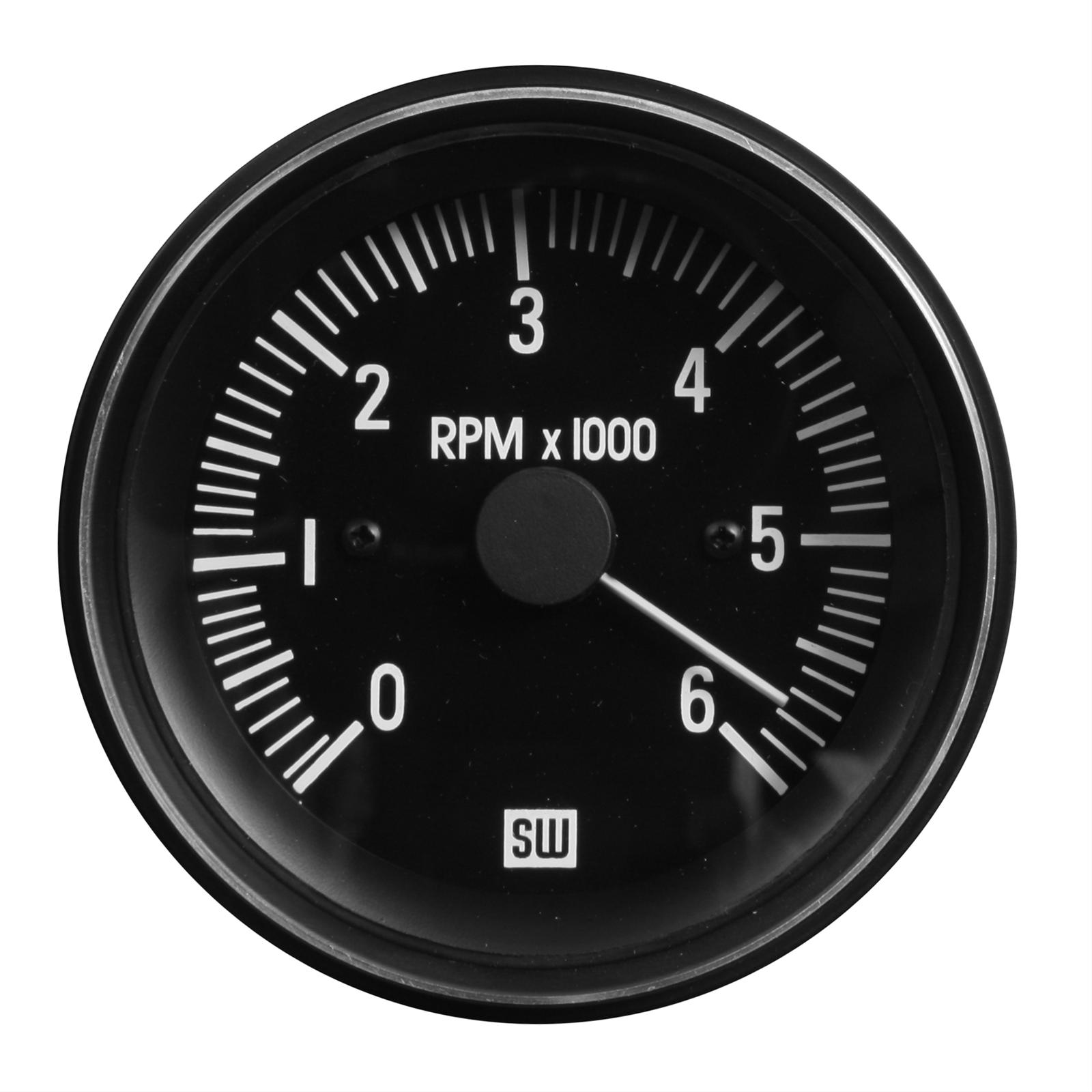 Stewart Warner M82164B Stewart Warner HeavyDuty Series Tachometers