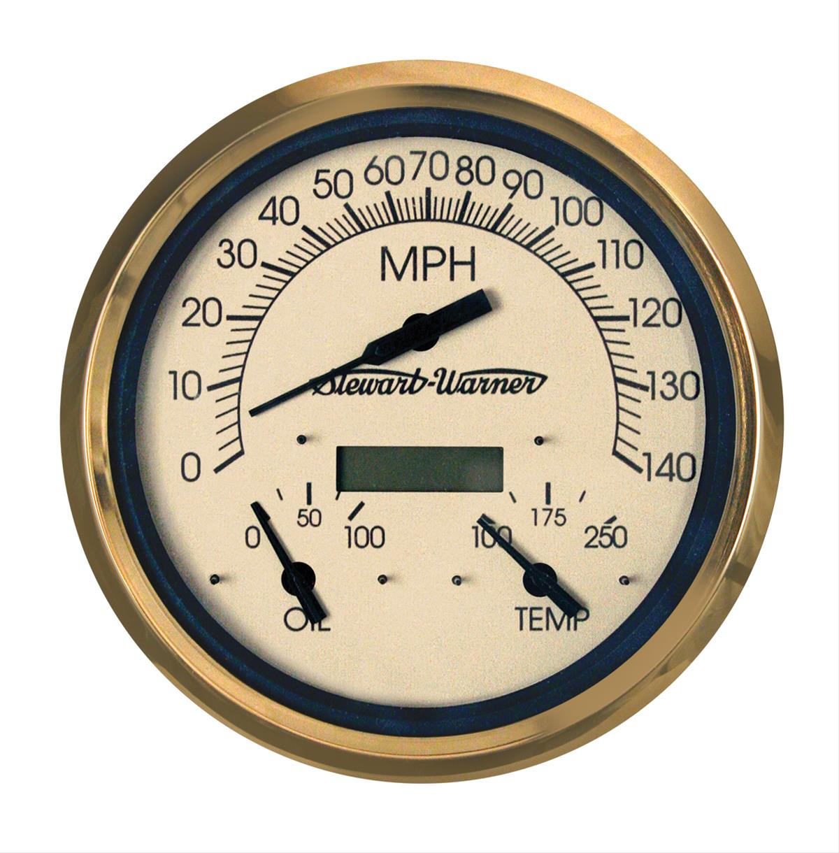 Stewart Warner 82259 Stewart Warner Vintage 3in1 Gauge Kits Summit