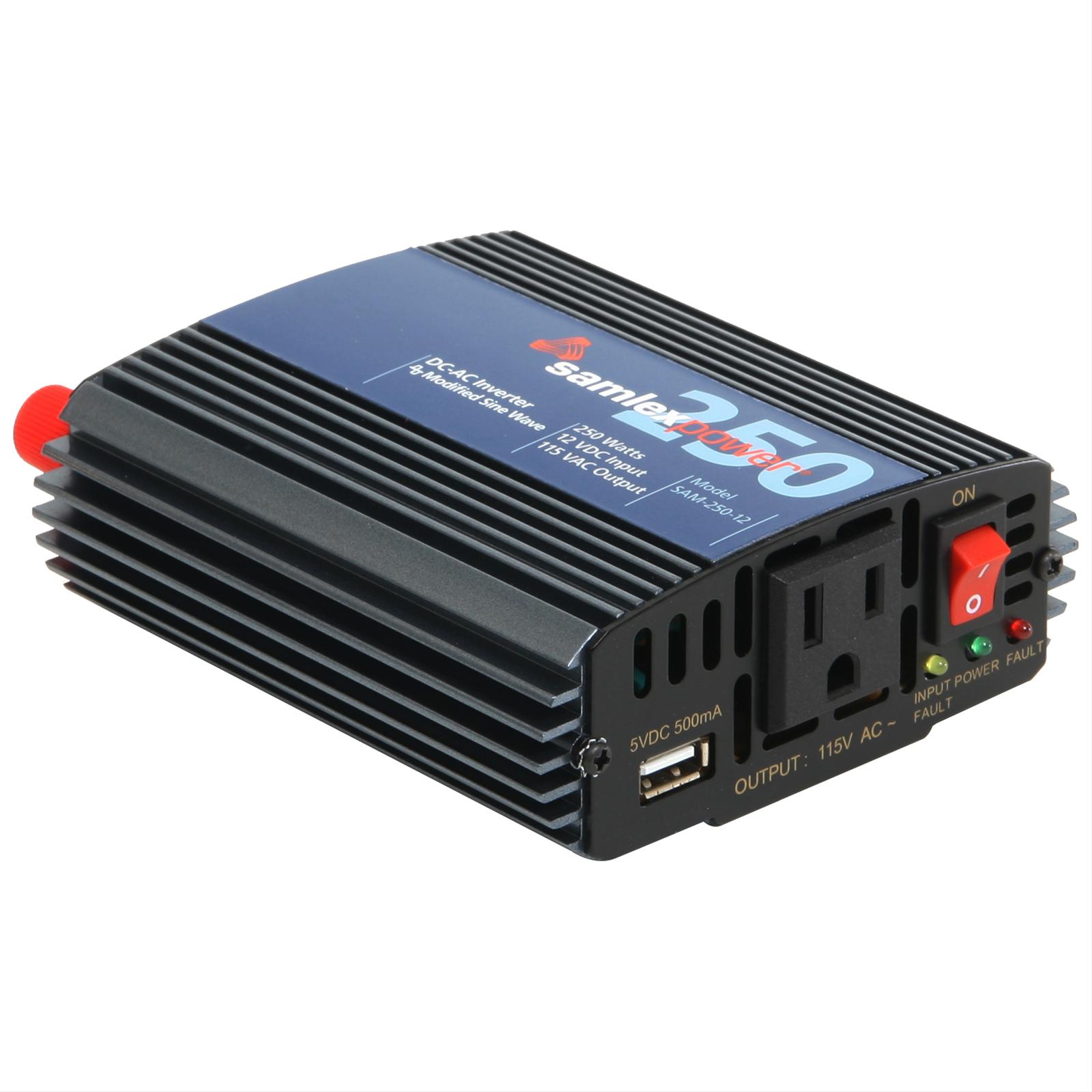 Samlex Sam 250 12 Samlex Dc Ac Modified Sine Wave Power Inverters Summit Racing