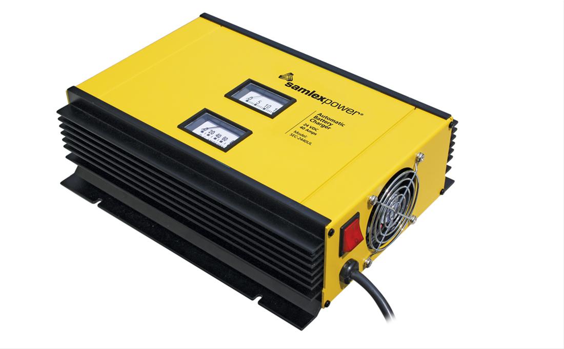 Samlex SEC2440UL Samlex ThreeStage Battery Chargers Summit Racing