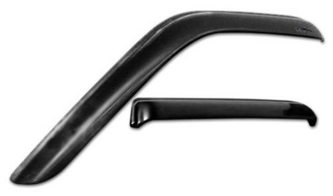 Stampede Snap-Inz In-Channel Sidewind Deflectors for 2007-2016 ACADIA, 2017 ACADIA LIMITED, 2007-2010 OUTLOOK - 41072-2 Side Window Visors, Deflector, Front and Rear, Smoke, Acrylic, GMC, Saturn, Set of 4
