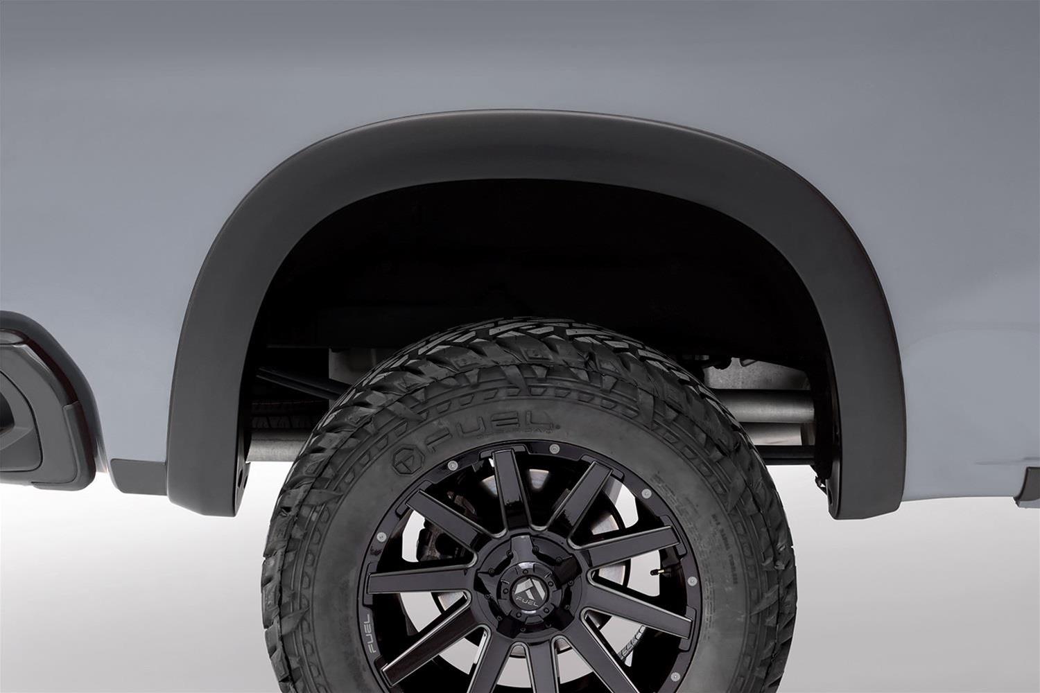 Stampede Original Riderz Fender Flares 8637-5 Flares, Riderz, Front and Rear, 2 in. Width, Thermoplastic, Textured Black, Chevy, Set of 4 thumbnail 2