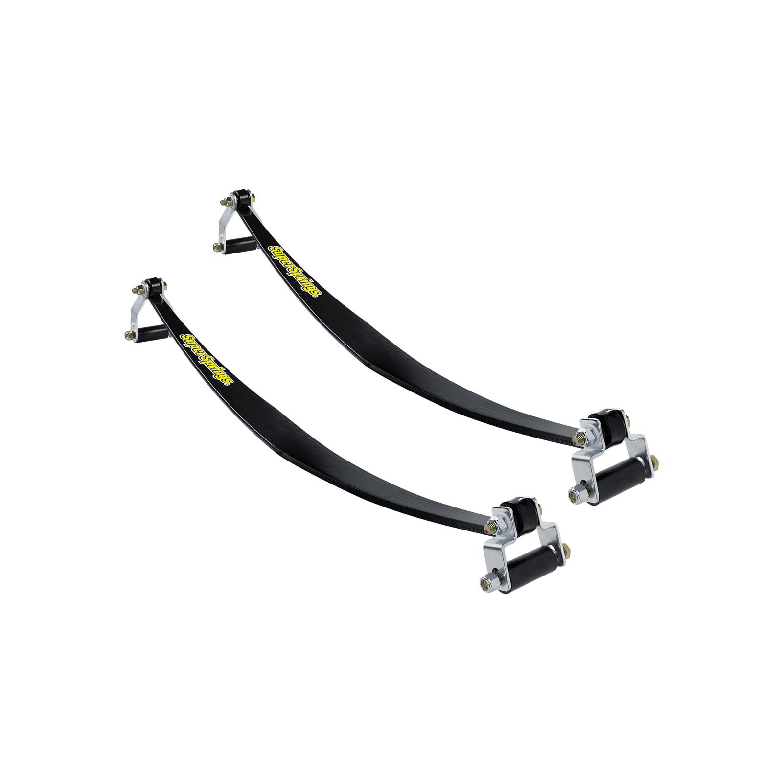 SuperSprings Suspension Helper Springs for 1996-2014 EXPRESS 1500, SAVANA 2012 F-150 - SSA14 Leaf Spring, SuperSprings, 1,350 lbs. Spring Capacity Increase, Chevy, GMC, Pair