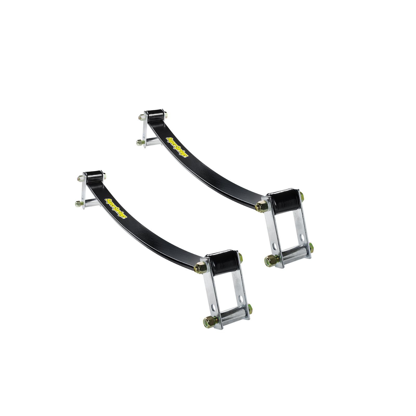 SuperSprings Suspension Helper Springs SSA32 Leaf Spring, SuperSprings, 2,800 lbs. Spring Capacity Increase, Dodge, Pair