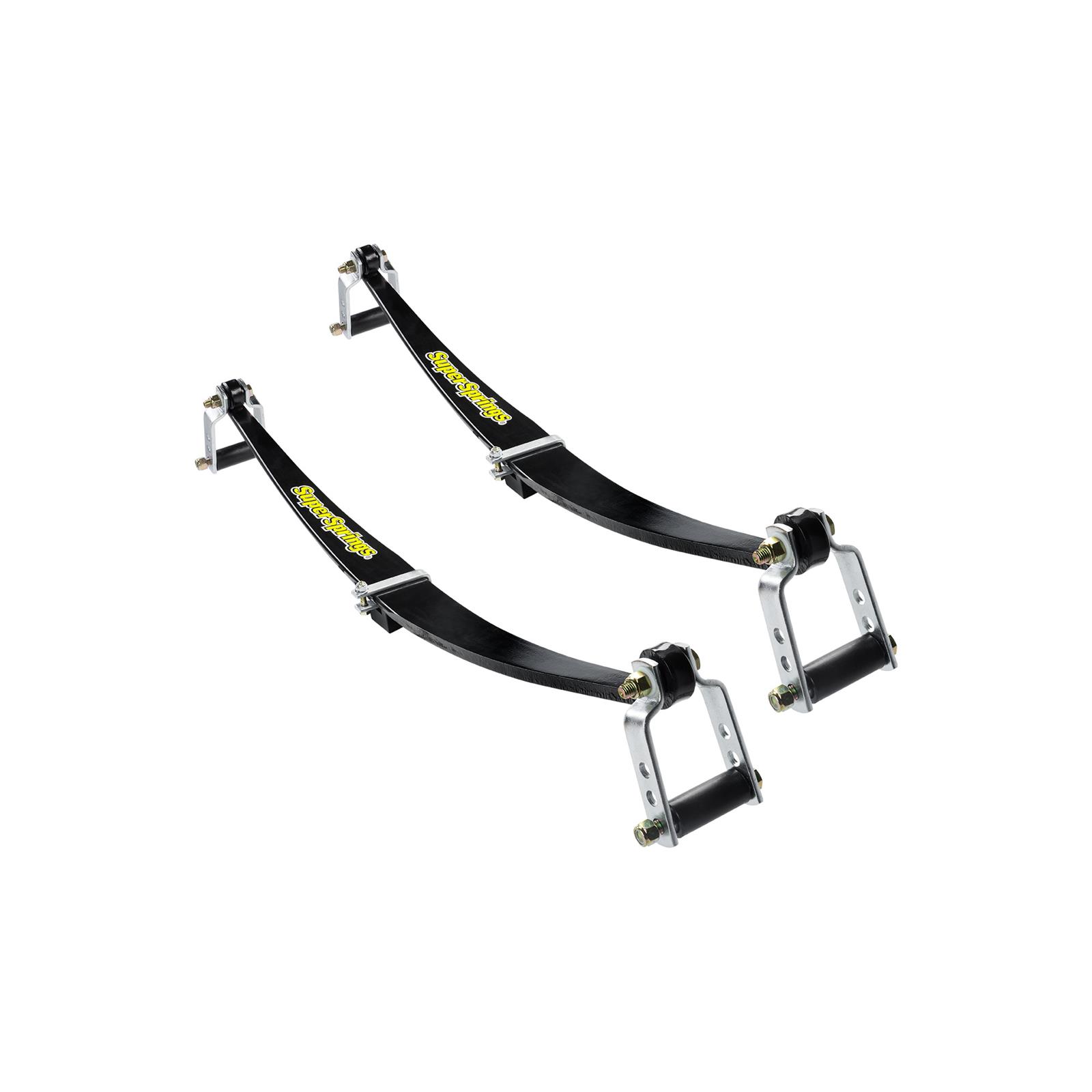 SuperSprings Suspension Helper Springs SSA43 Leaf Spring, SuperSprings, 1,900 lbs. Spring Capacity, Ford, Pair