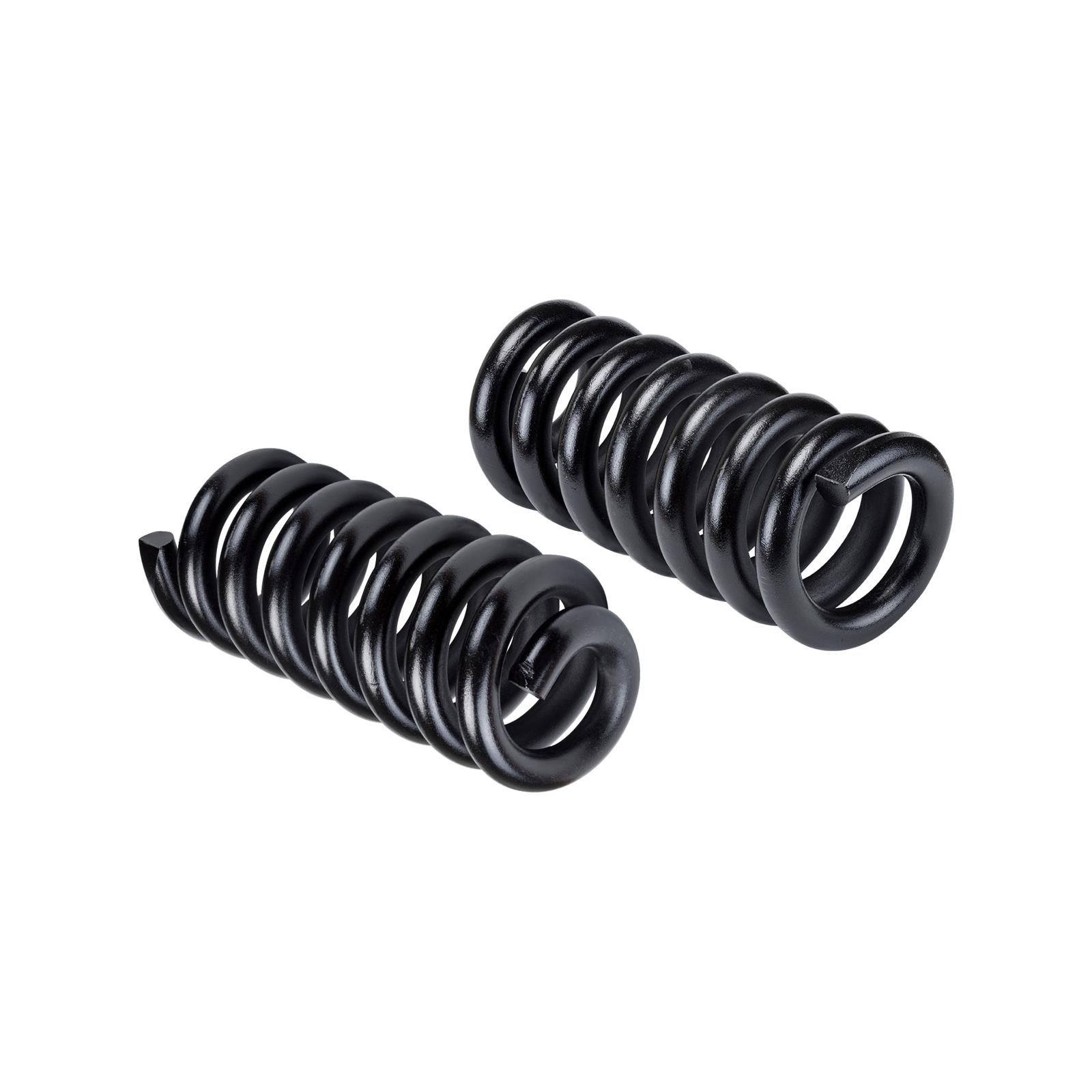 SuperSprings SuperCoils Springs SSC-11 Springs, SuperCoils, Coil, Black E-Coated, Front, Chevy, GMC, Pair