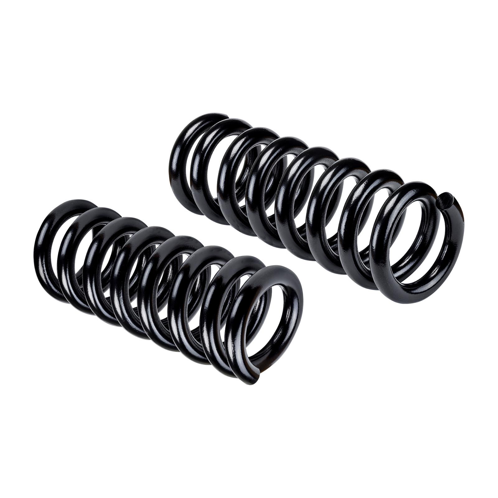 SuperSprings SuperCoils Springs SSC-14 Springs, SuperCoils, Coil, Black E-Coated, Front, Chevy, GMC, Pair