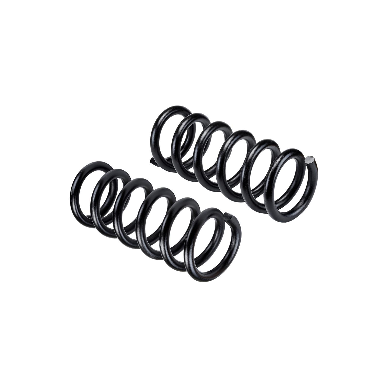 SuperSprings SuperCoils Springs SSC-24 Springs, SuperCoils, Coil, Black E-Coated, Front, Dodge, Ram, Pair