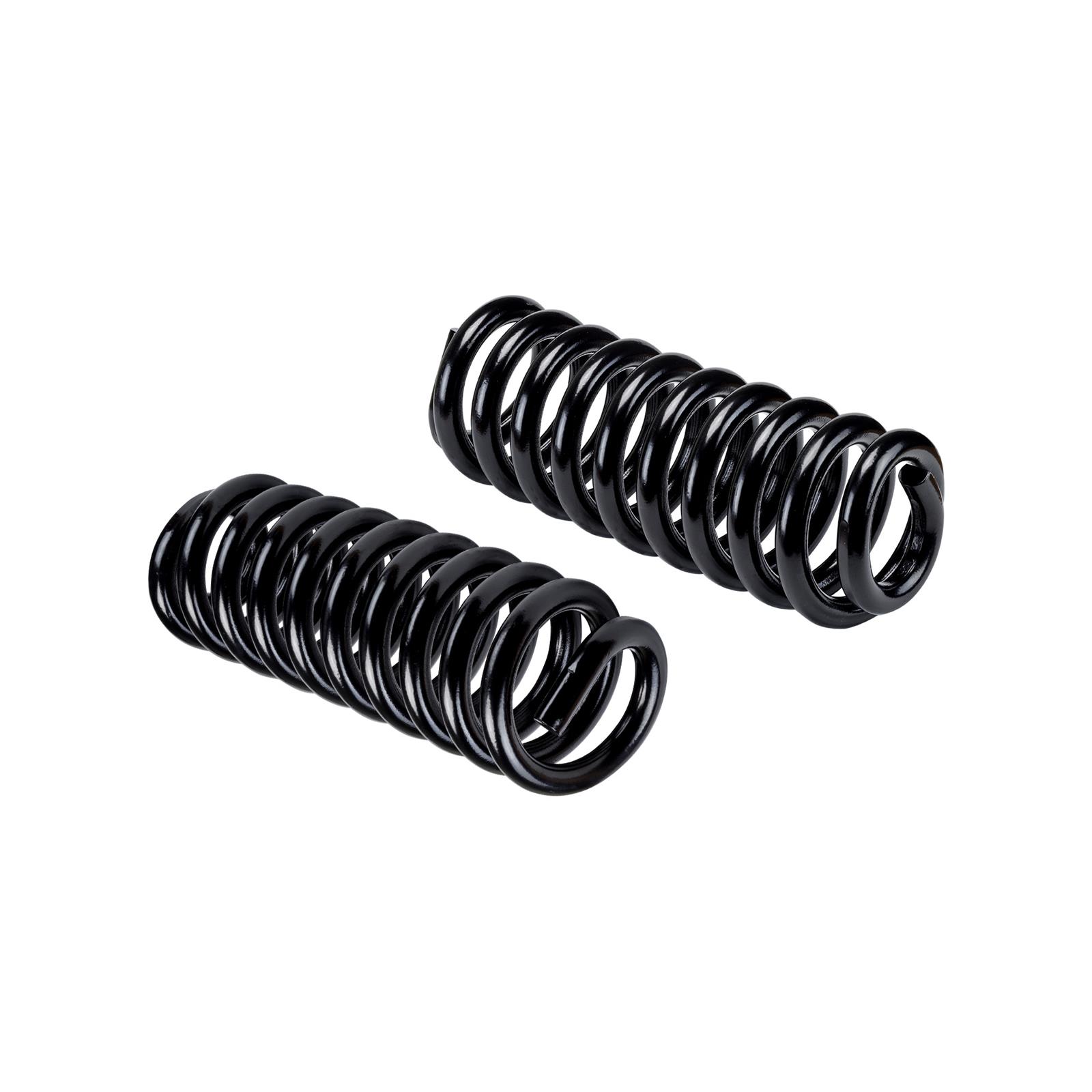 SuperSprings SuperCoils Springs SSC-30 Springs, SuperCoils, Coil, Black E-Coated, Front, Ford, Pair