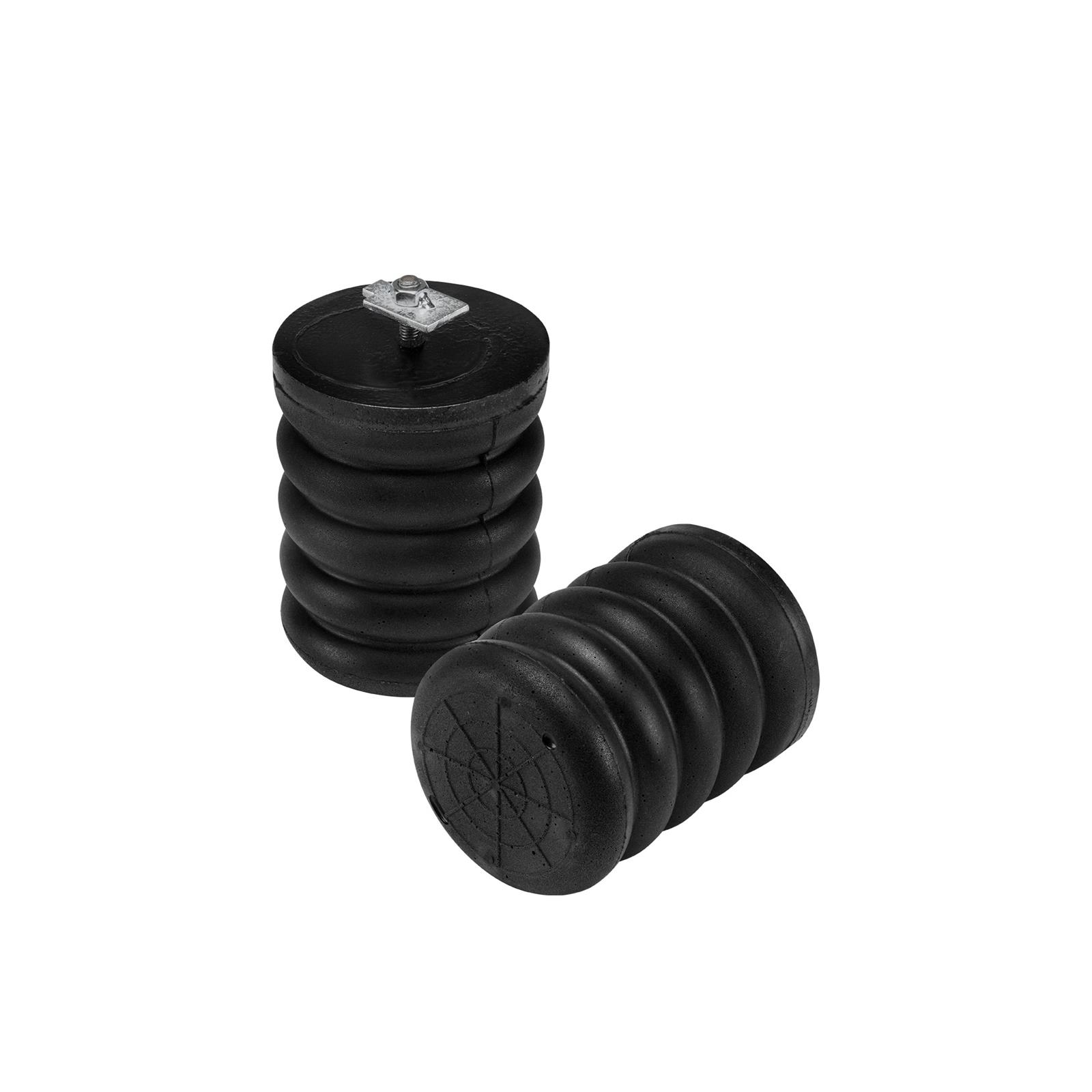 SuperSprings SumoSprings Suspension Helper Springs SSR-205-47 Spring, SumoSpring, Solo, Black, Chevy, GMC, Rear, Kit