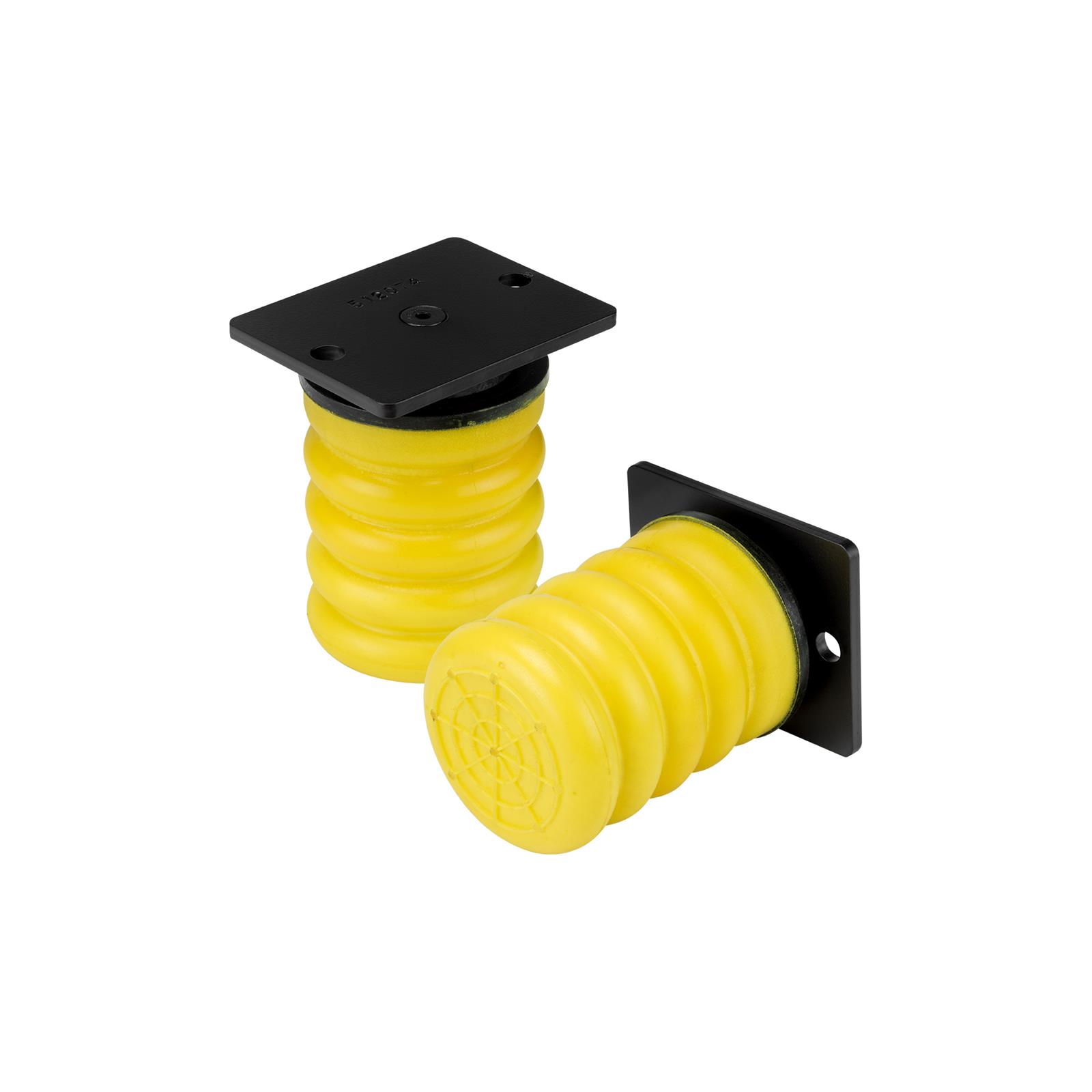 SuperSprings SumoSprings Suspension Helper Springs SSR-302-54 Spring, SumoSpring, Yellow, Rear, Dodge, Ram, 2,800 lbs. Capacity, Pair