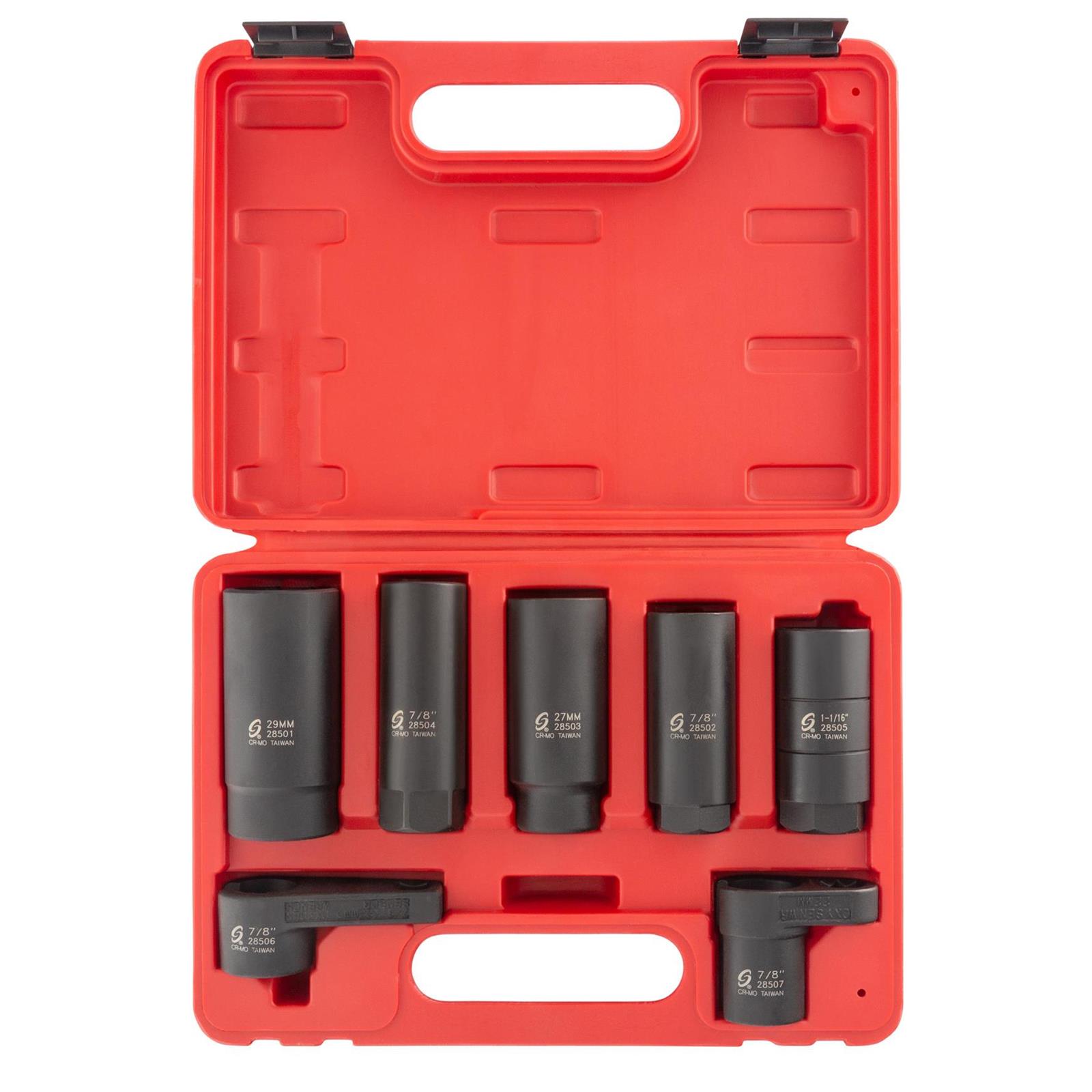 Sunex 2850 Sunex Tools 7-Piece Oxygen Sensor Socket Sets | Summit