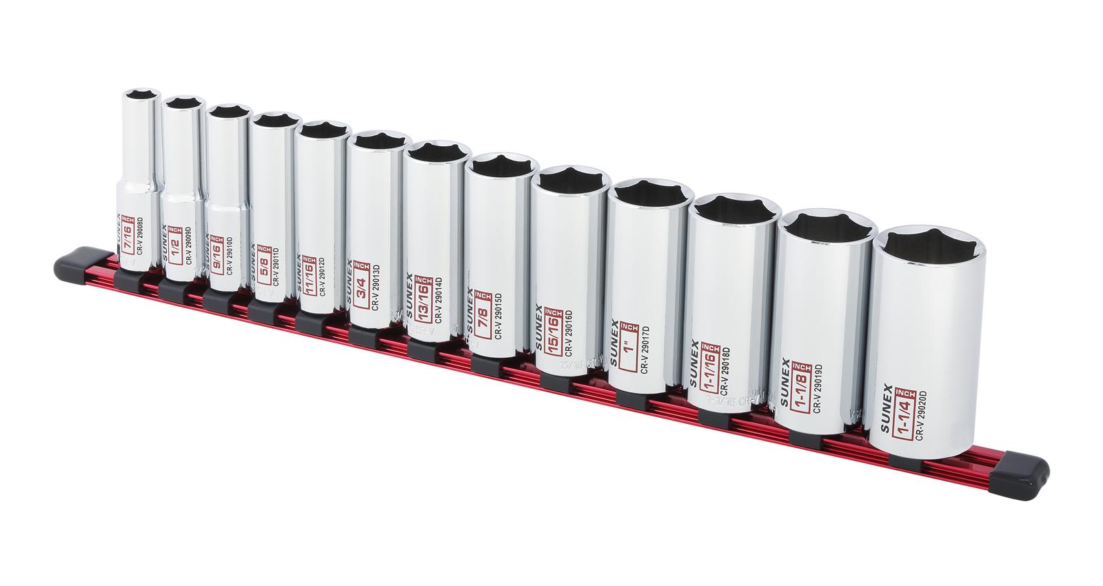 Sunex 29002D Sunex Tools Laser-Etched Socket Sets | Summit Racing