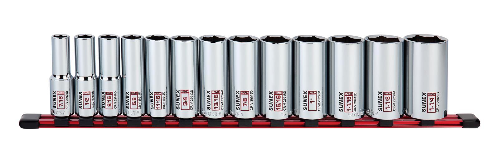 Sunex 29002D Sunex Tools Laser-Etched Socket Sets | Summit Racing