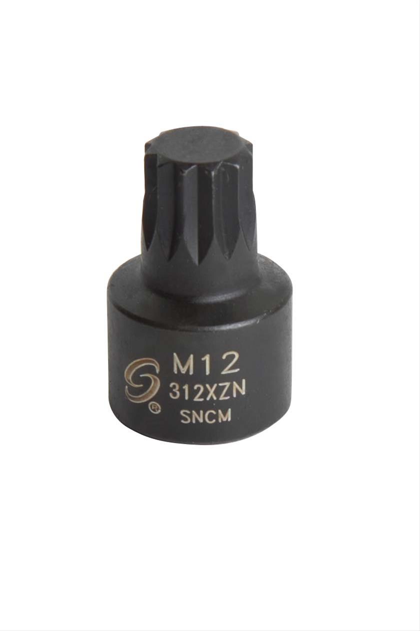 Sunex Tools Stubby Triple Square Bit Impact Sockets