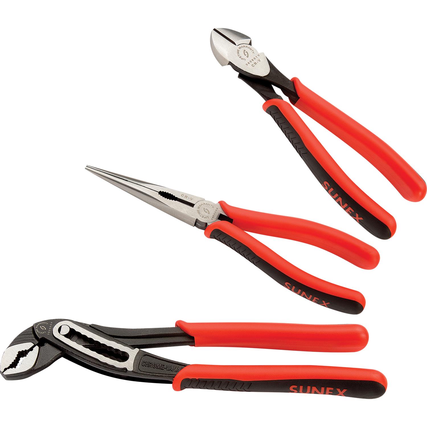 Sunex 3606V Sunex Tools Multipurpose Pliers Sets | Summit Racing