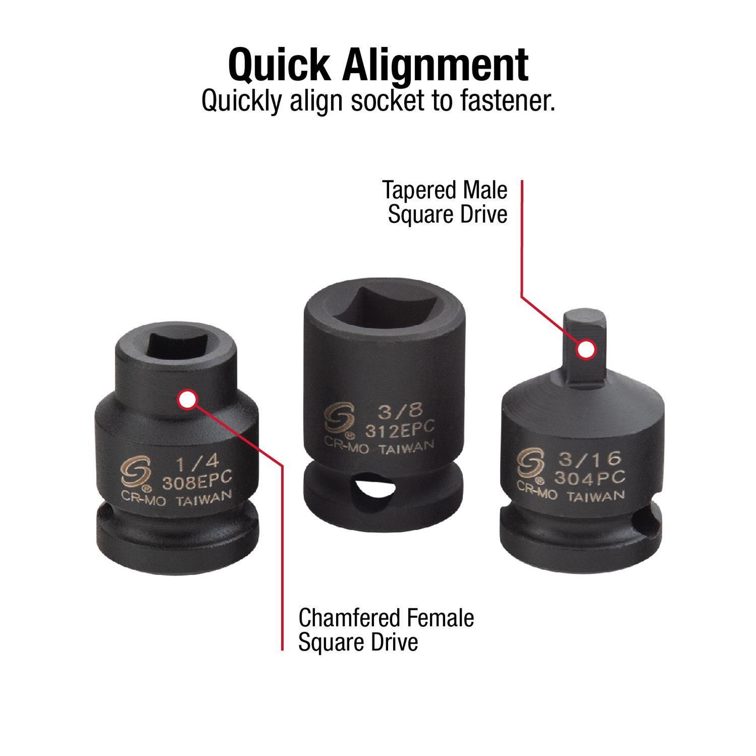 Sunex 3841 Sunex Tools Pipe Plug Impact Sockets | Summit Racing